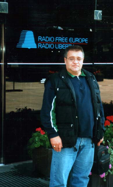 Marinko Sekulić u Pragu 1998. godine (Privatna arhiva)