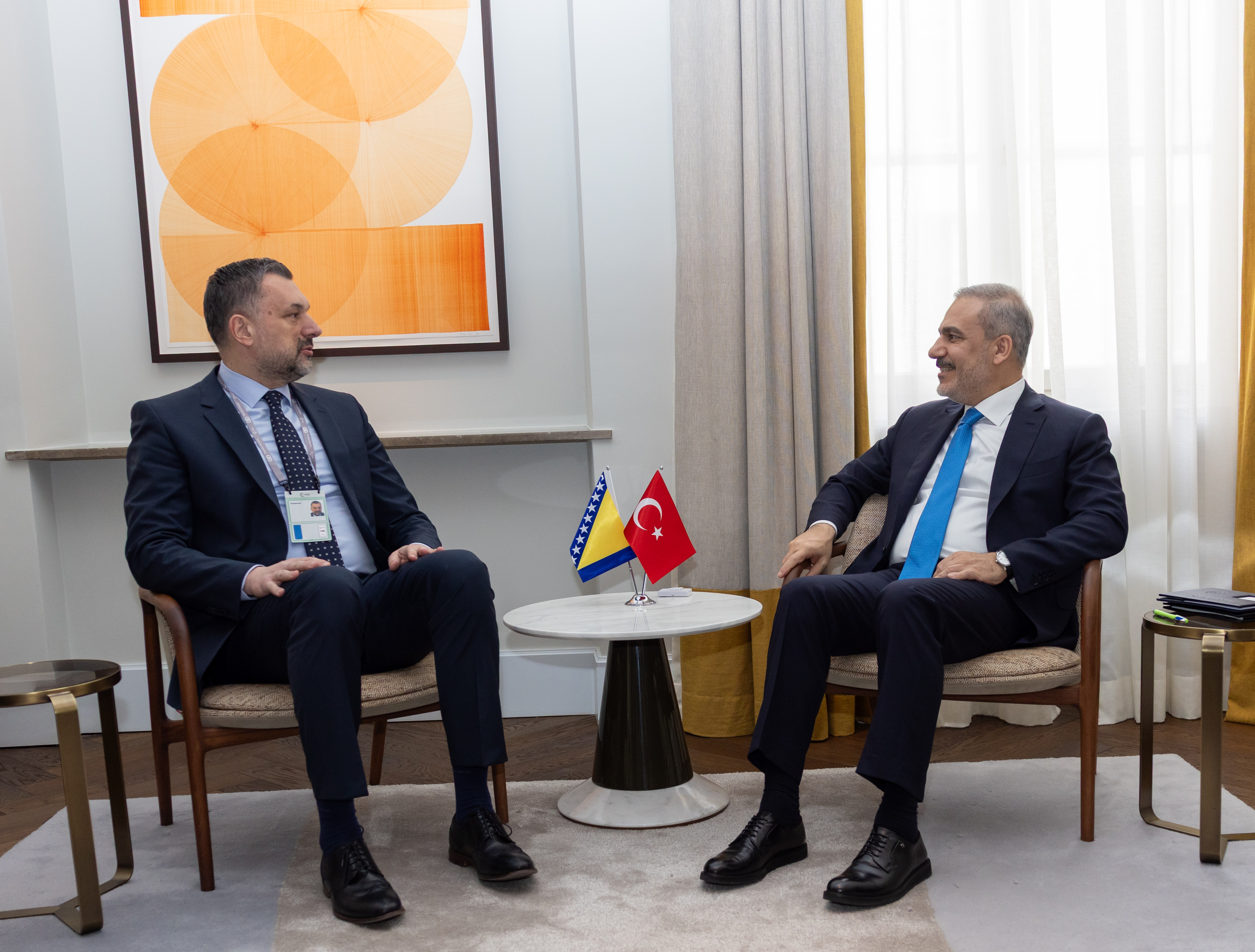 Sastanak Hakan Fidan - Elmedin Konaković u Minhenu