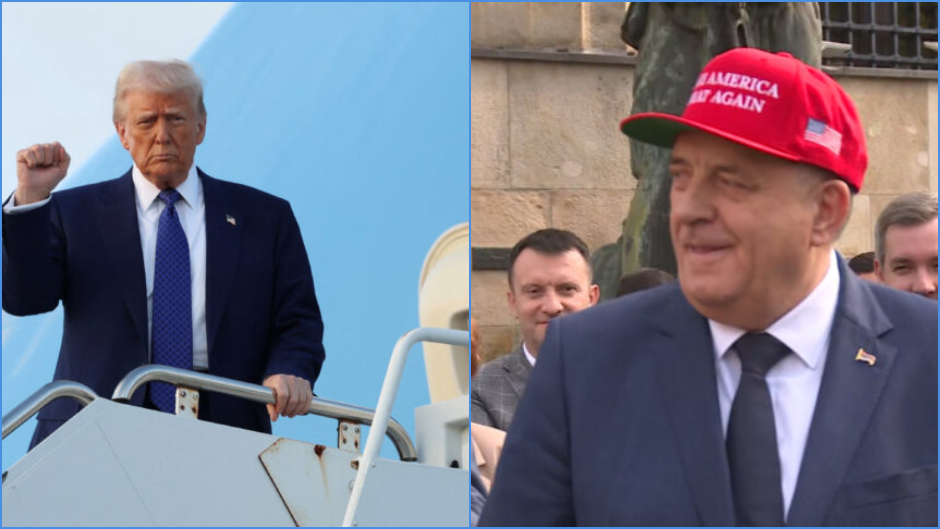 Trump Kolaz Dodik