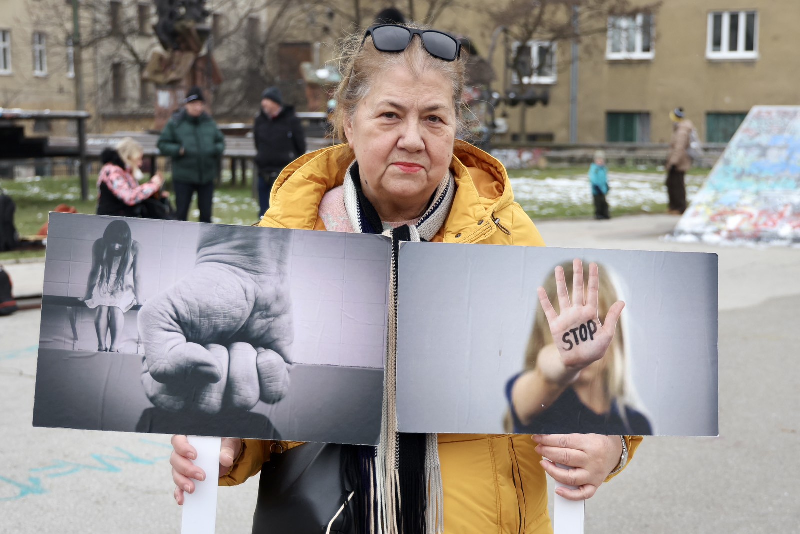 Sarajevo: Protest povodom ubistva u Kalesiji (N1/F.Z.)