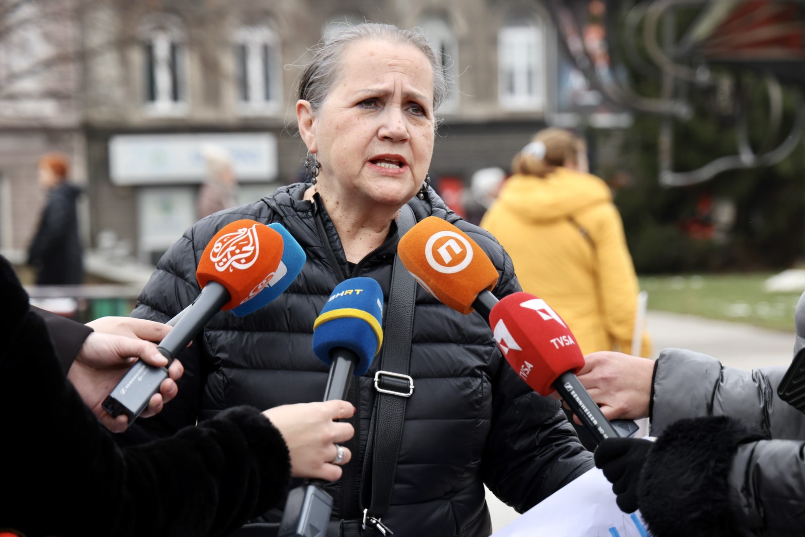 Sarajevo: Protest povodom ubistva u Kalesiji (N1/F.Z.)