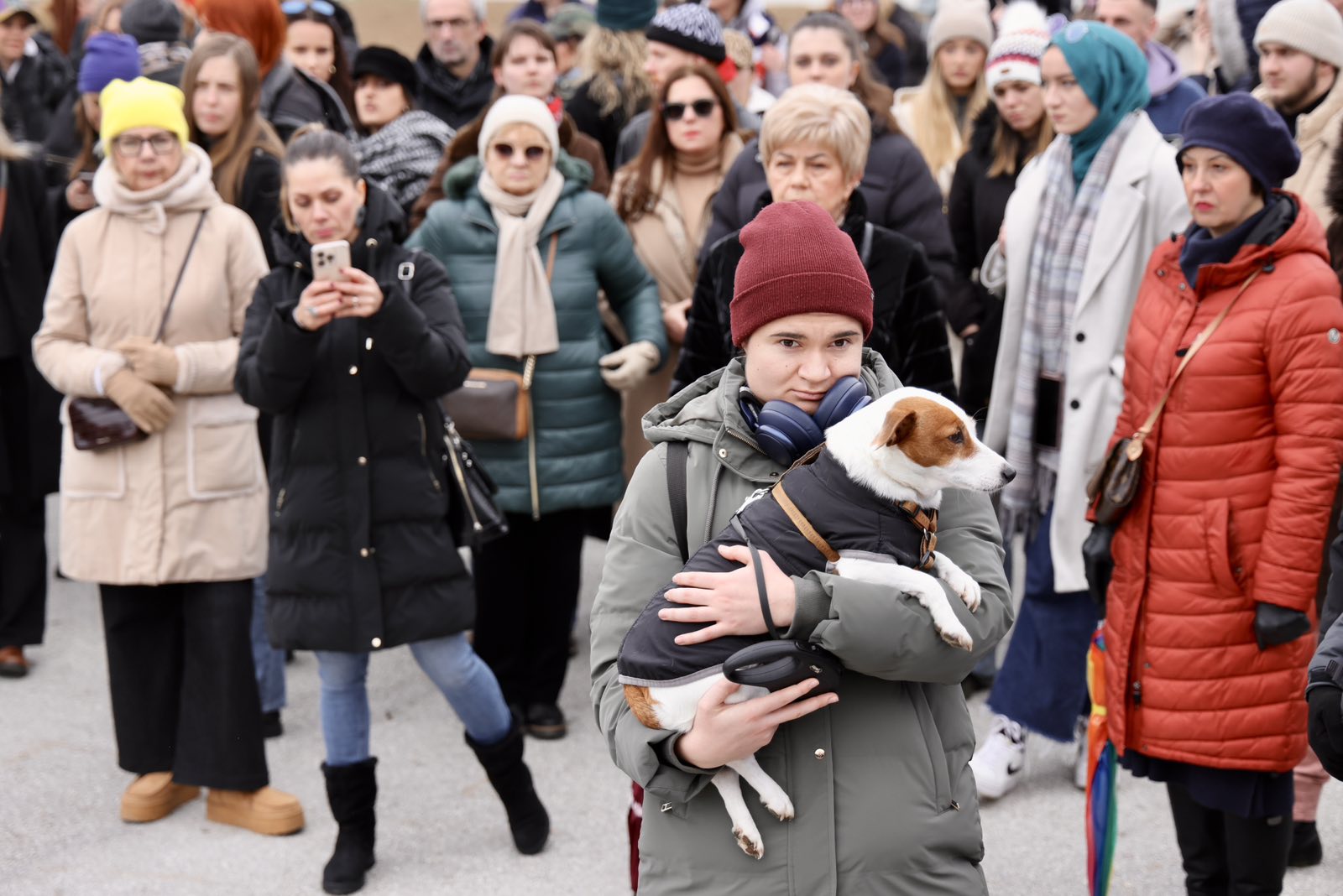 Sarajevo: Protest povodom ubistva u Kalesiji (N1/F.Z.)