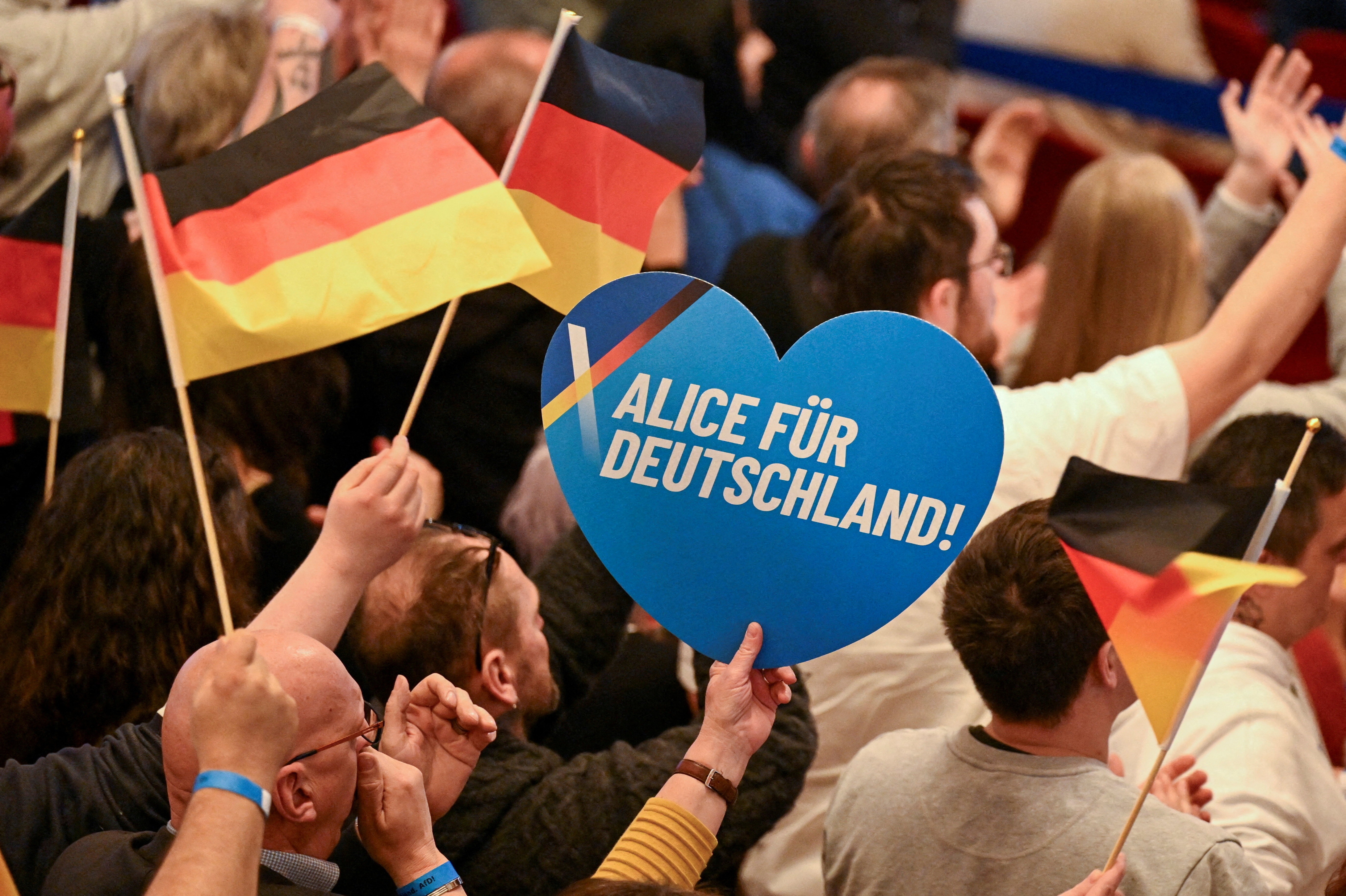 FILE PHOTO: Election campaign event of the AfD in Heidenheim