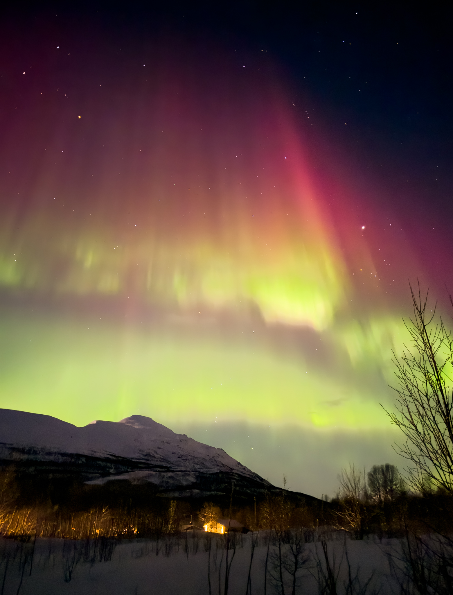 Aurora Borealis u Norveškoj/Anadolija