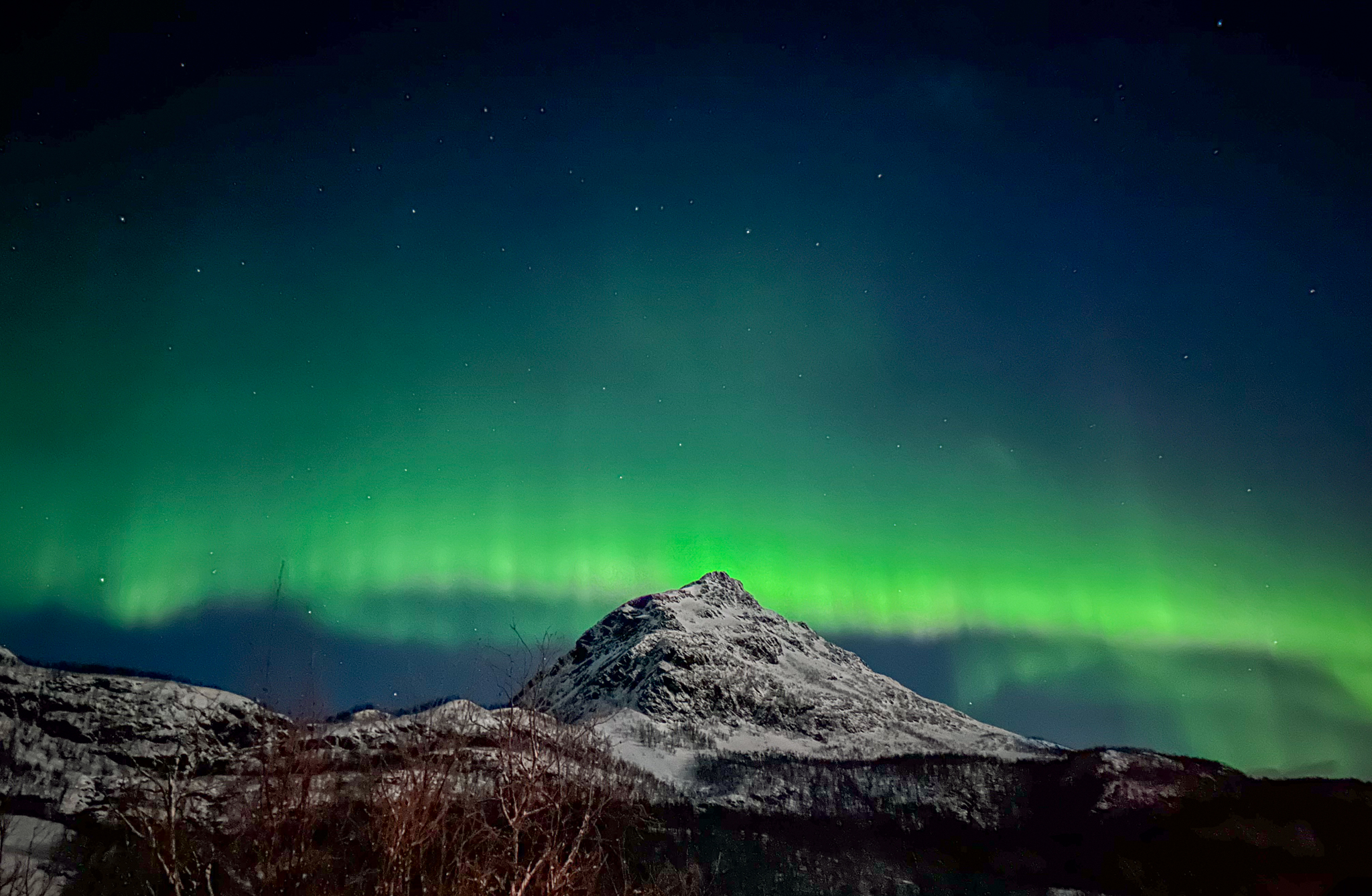 Spektakularna aurora borealis osvijetlila nebo iznad Norveške