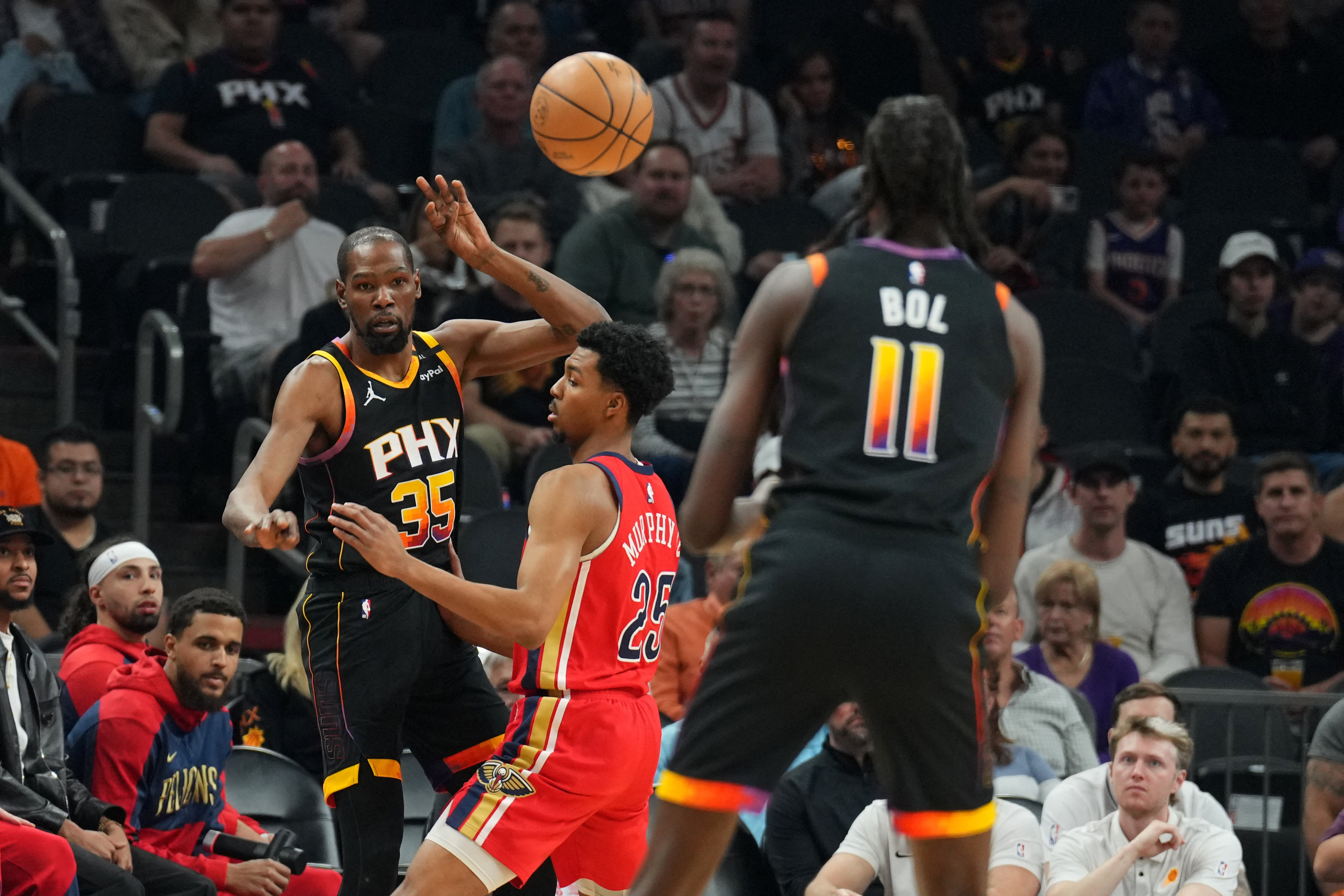 NBA: New Orleans Pelicans at Phoenix Suns