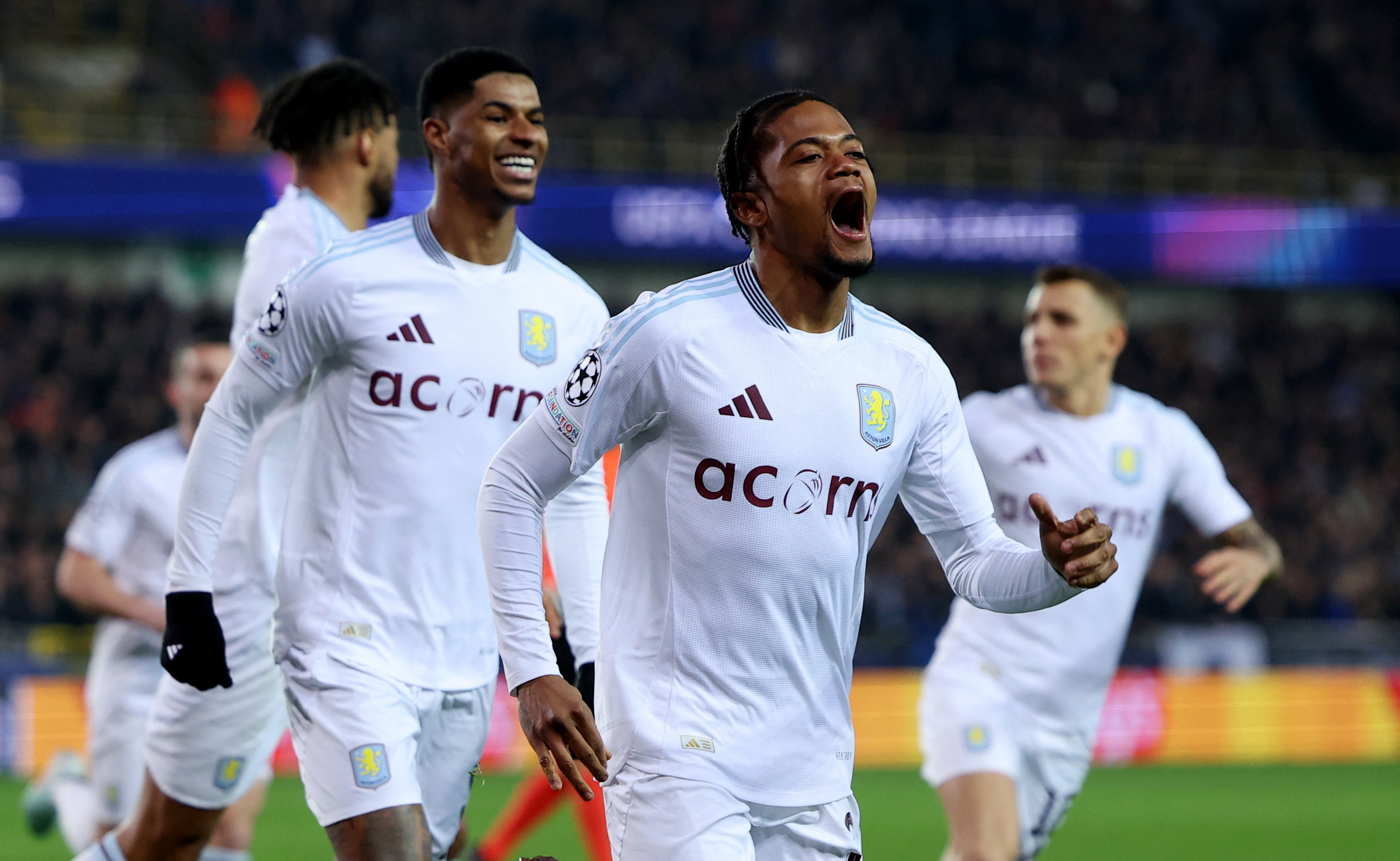 Champions League - Round of 16 - First Leg - Club Brugge v Aston Villa