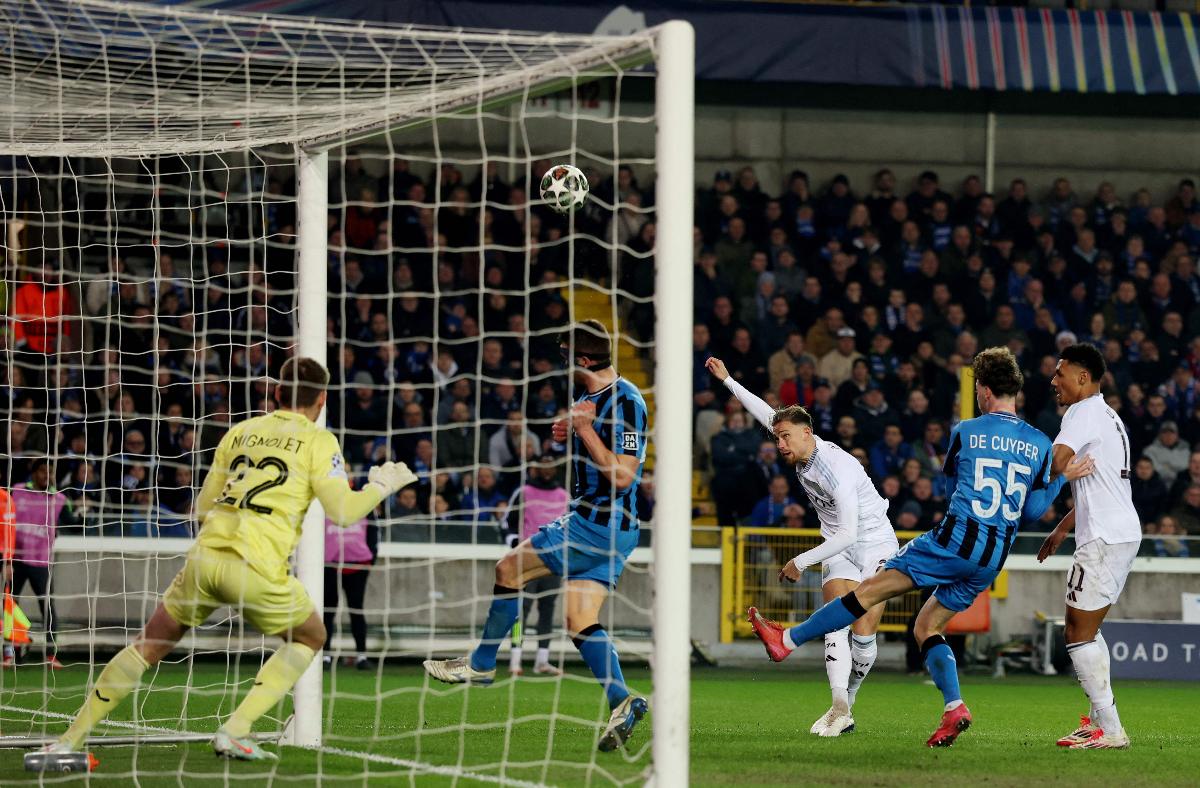 Champions League - Round of 16 - First Leg - Club Brugge v Aston Villa