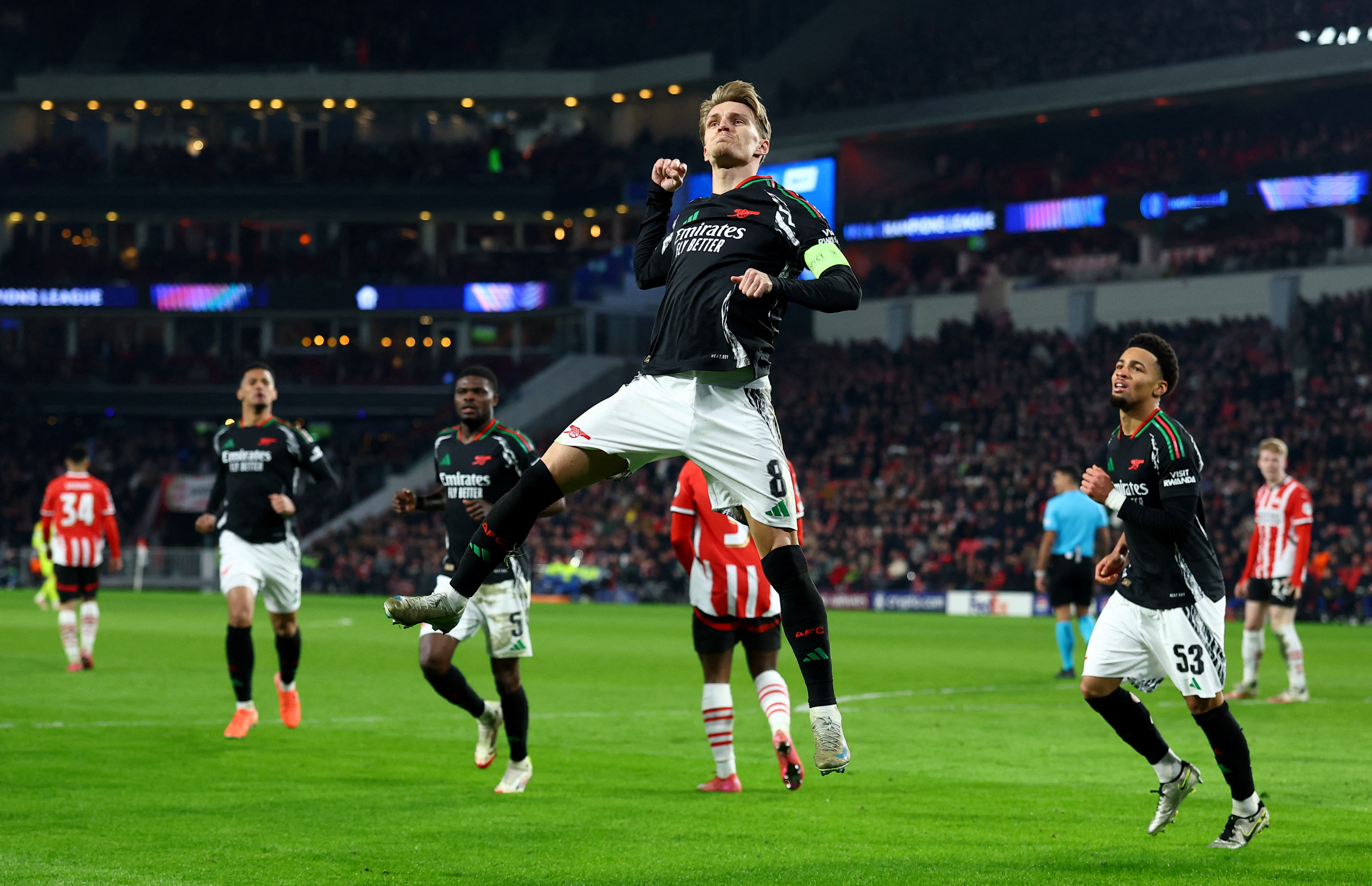 Champions League - Round of 16 - First Leg - PSV Eindhoven v Arsenal