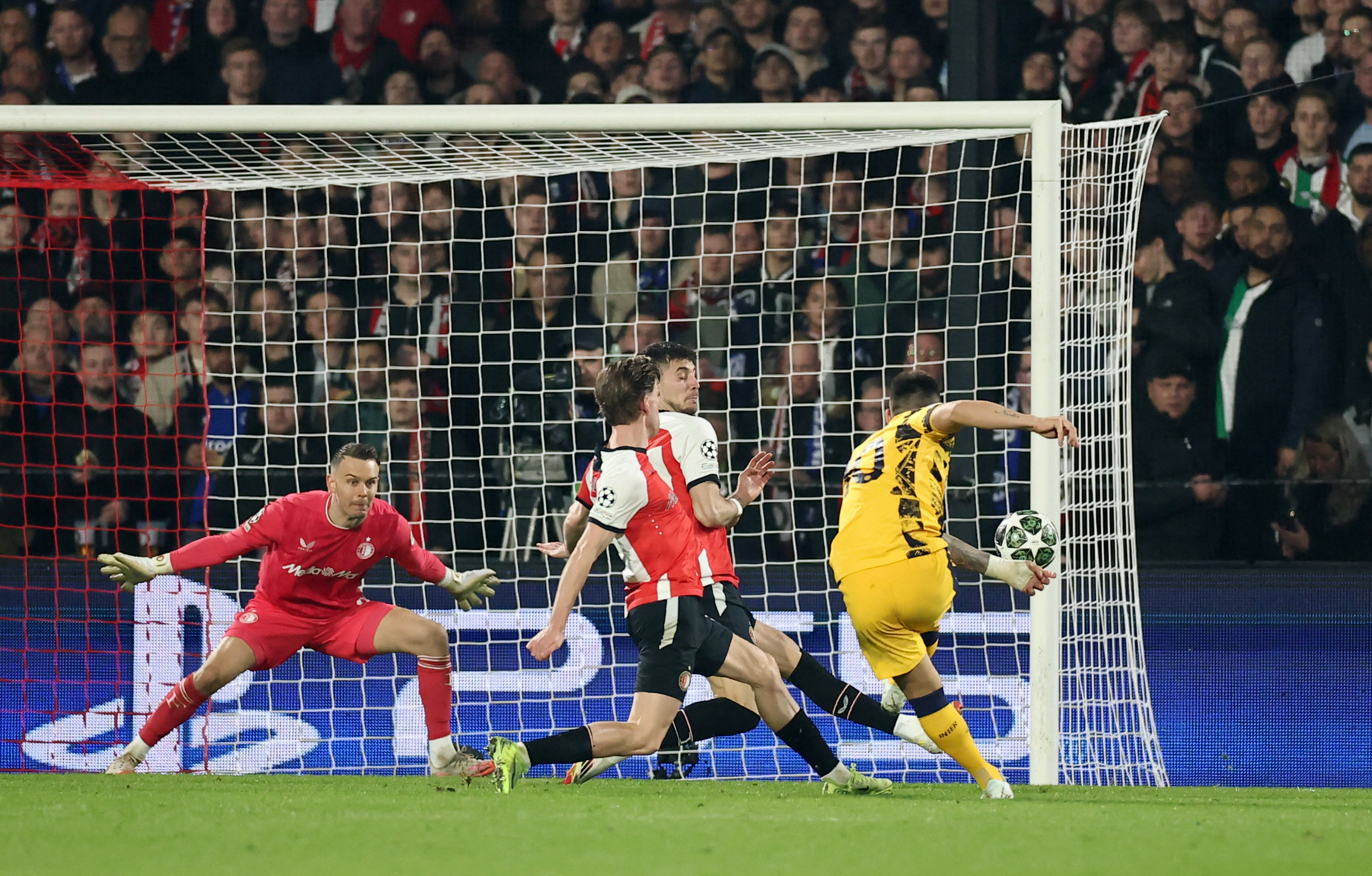 Champions League - Round of 16 - First Leg - Feyenoord v Inter Milan