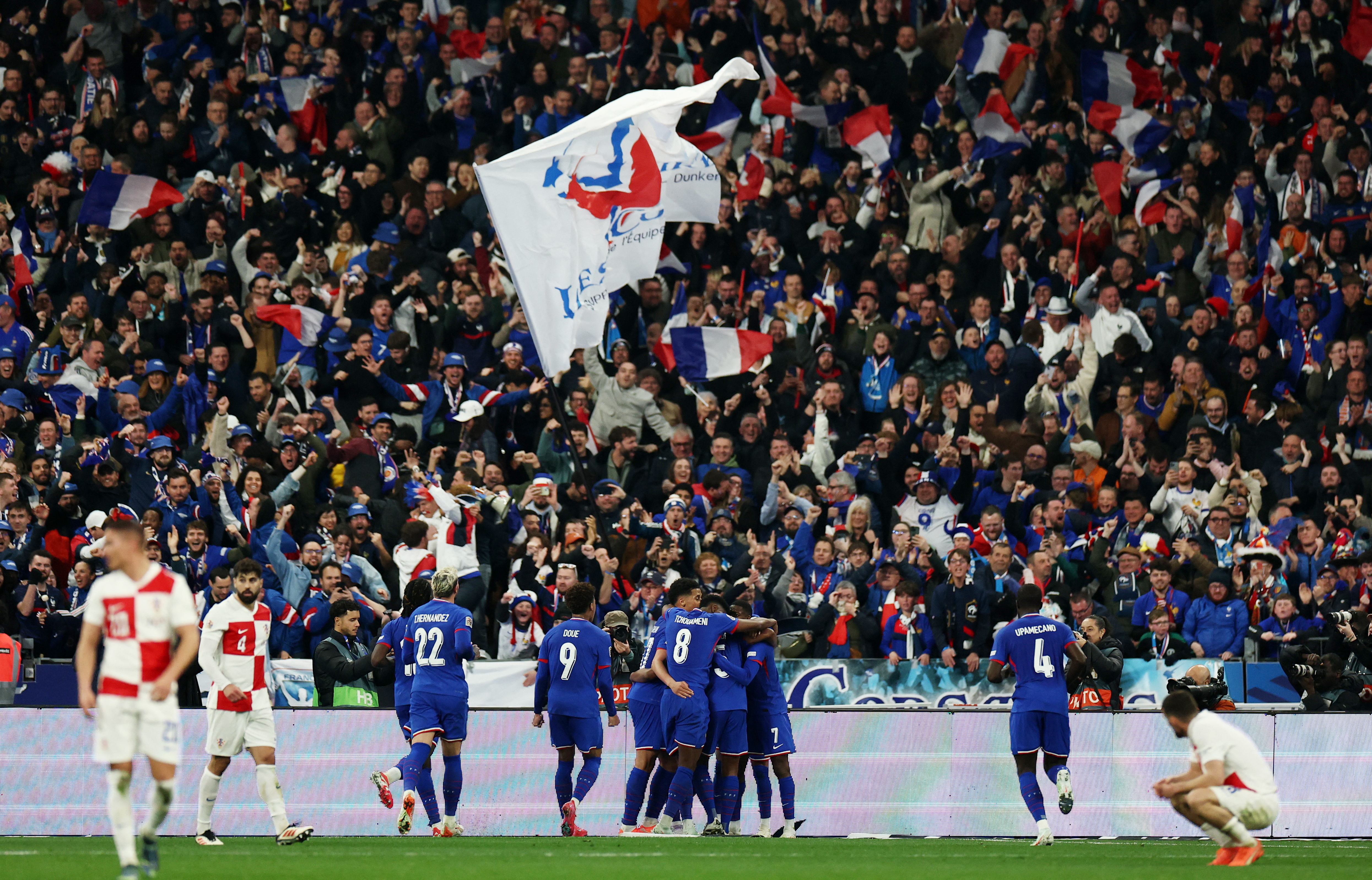 Nations League - Quarter Final - Second Leg - France v Croatia