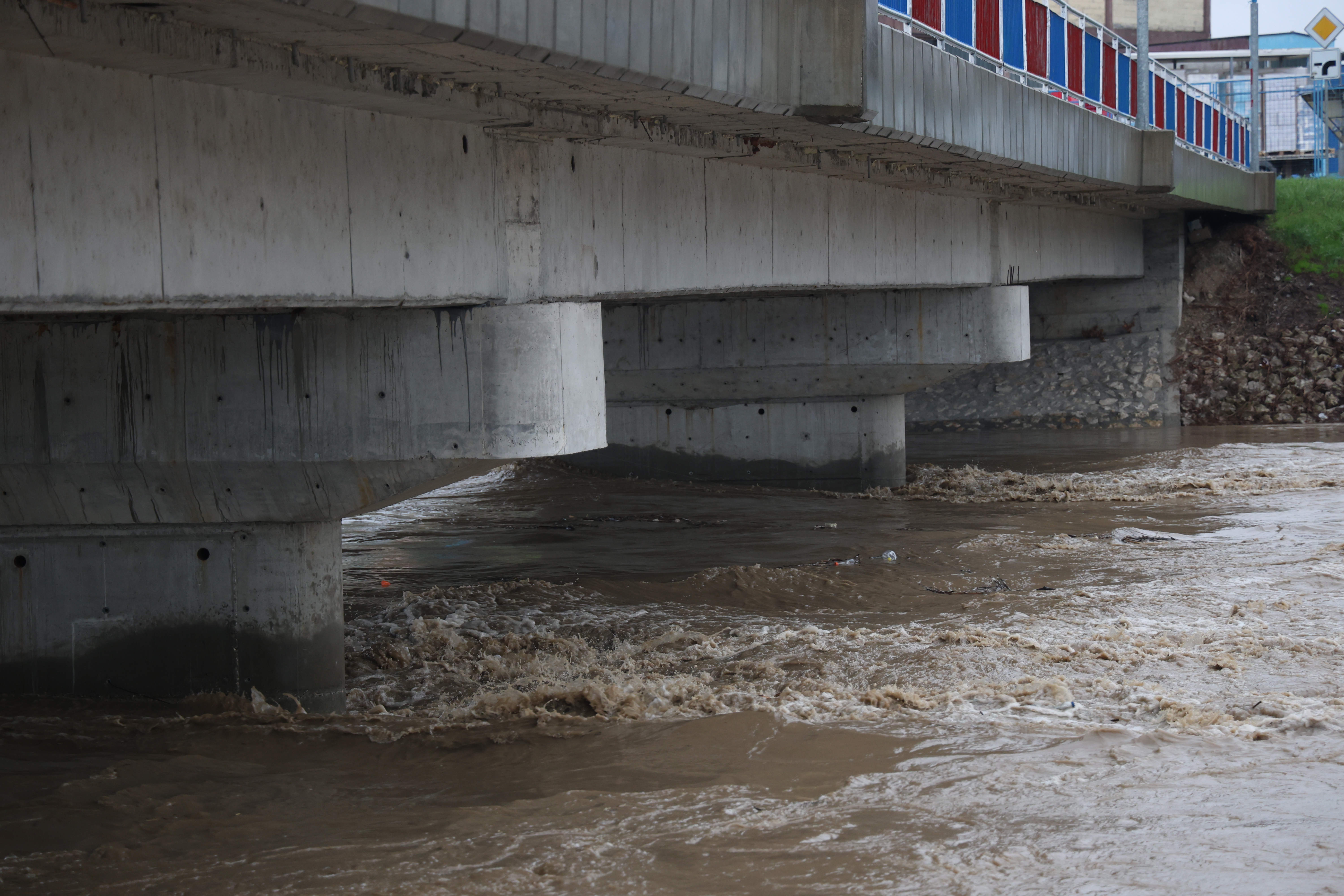 Poplave u BiH, izlijevanje rijeke Vrbas na području Banjaluke