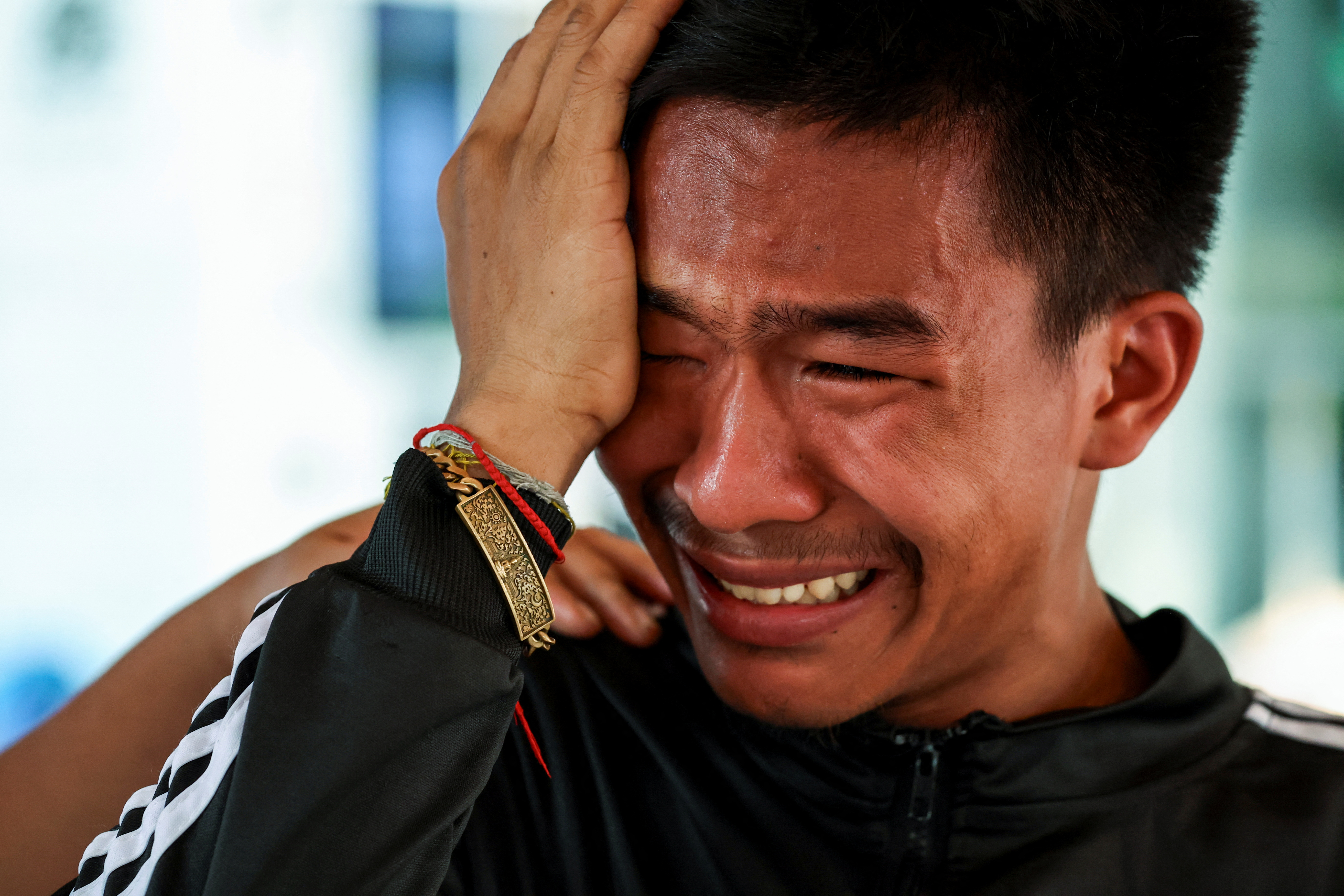 Aftermath of a strong earthquake in Bangkok