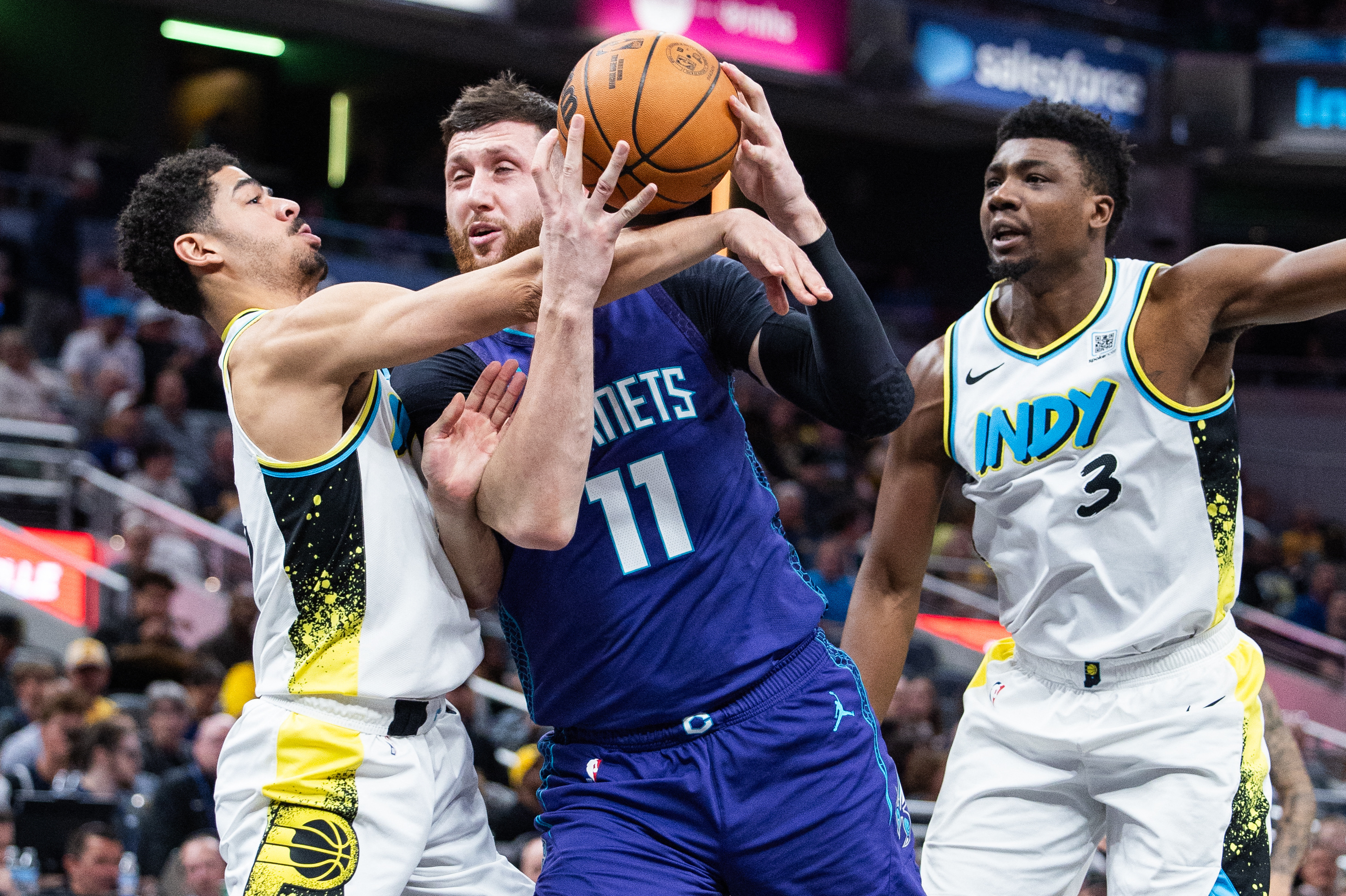 NBA: Charlotte Hornets at Indiana Pacers