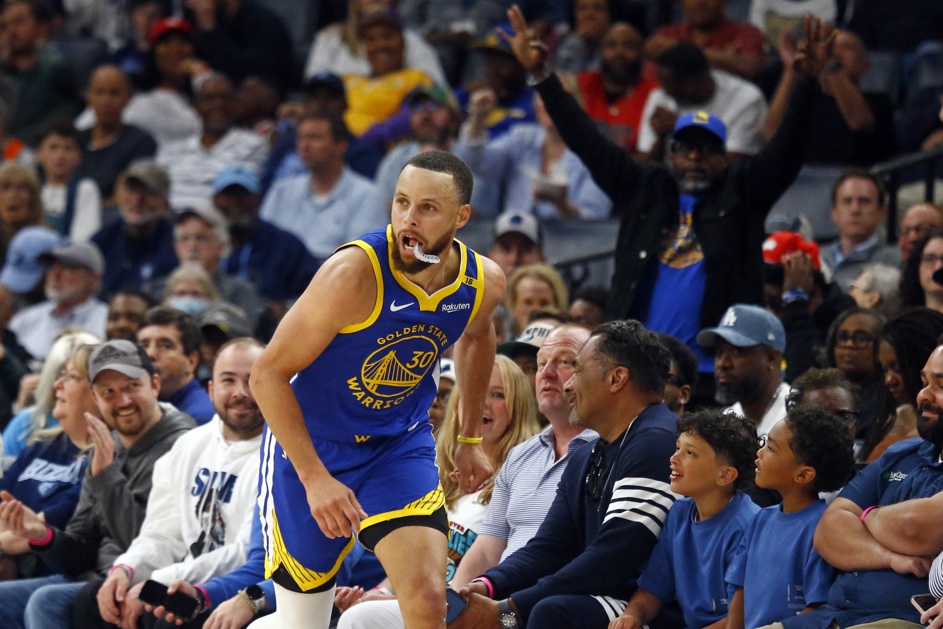 NBA: Golden State Warriors at Memphis Grizzlies