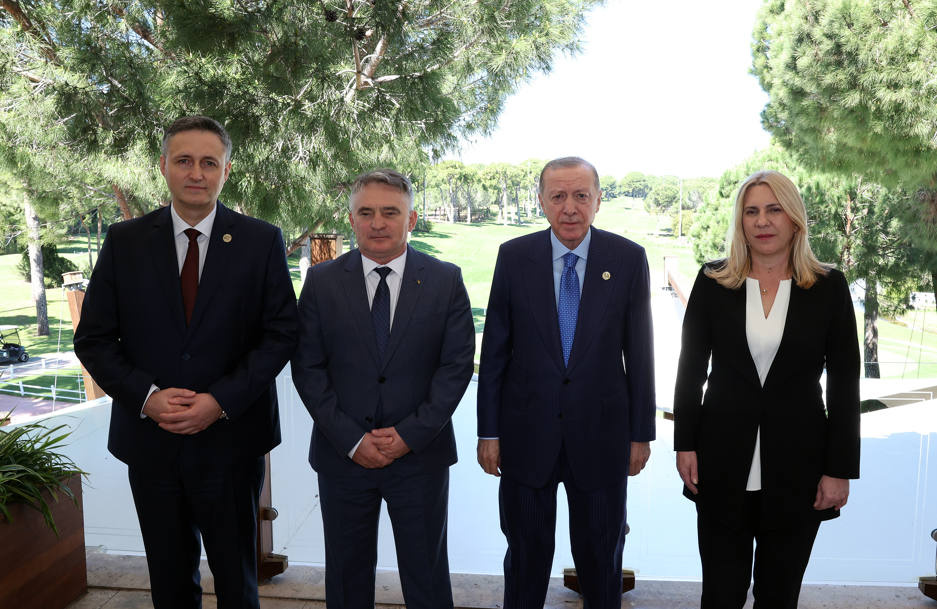 Erdogan u Antaliji sa članovima Predsjedništva BiH