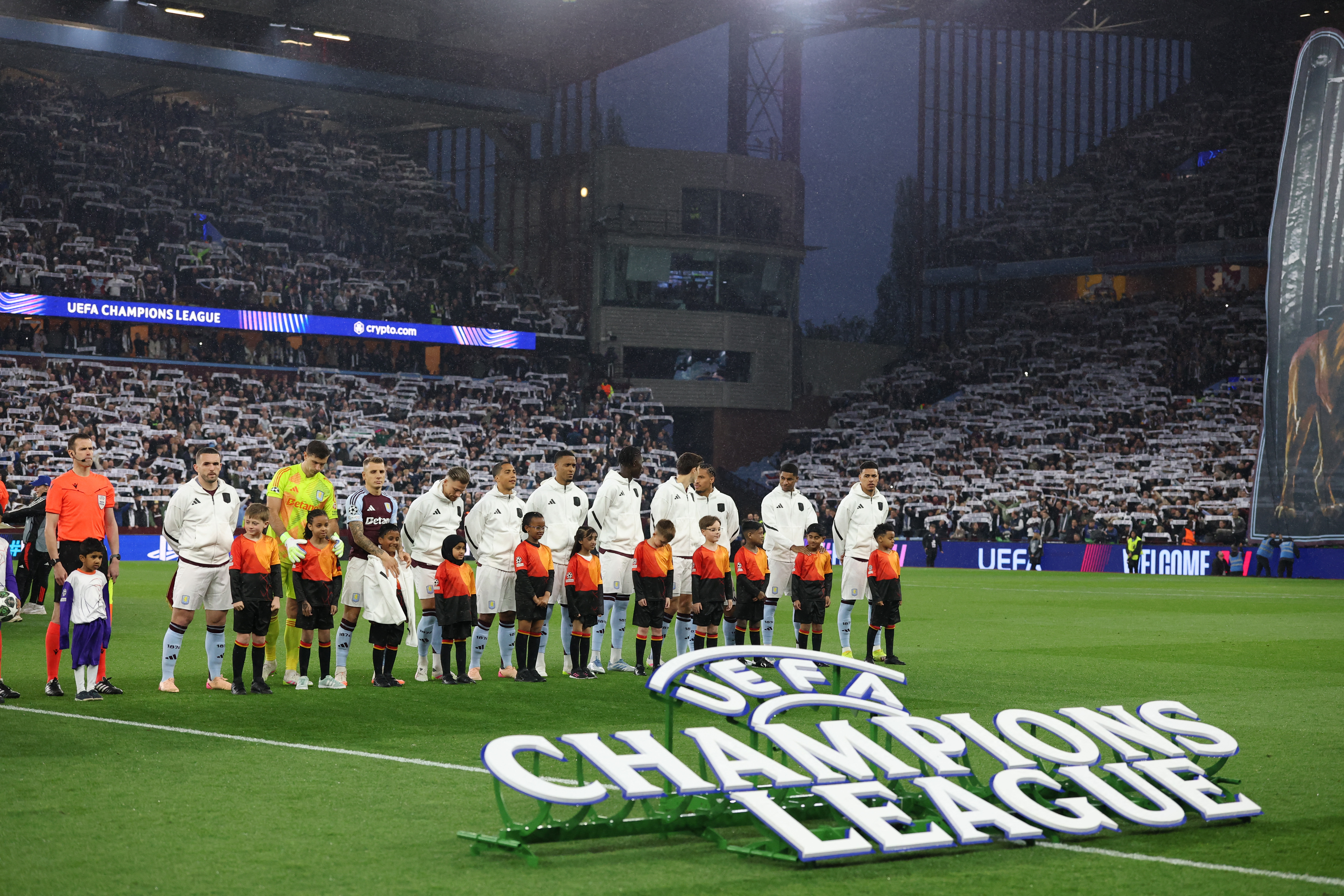 Champions League - Quarter Final - Second Leg - Aston Villa v Paris St Germain
