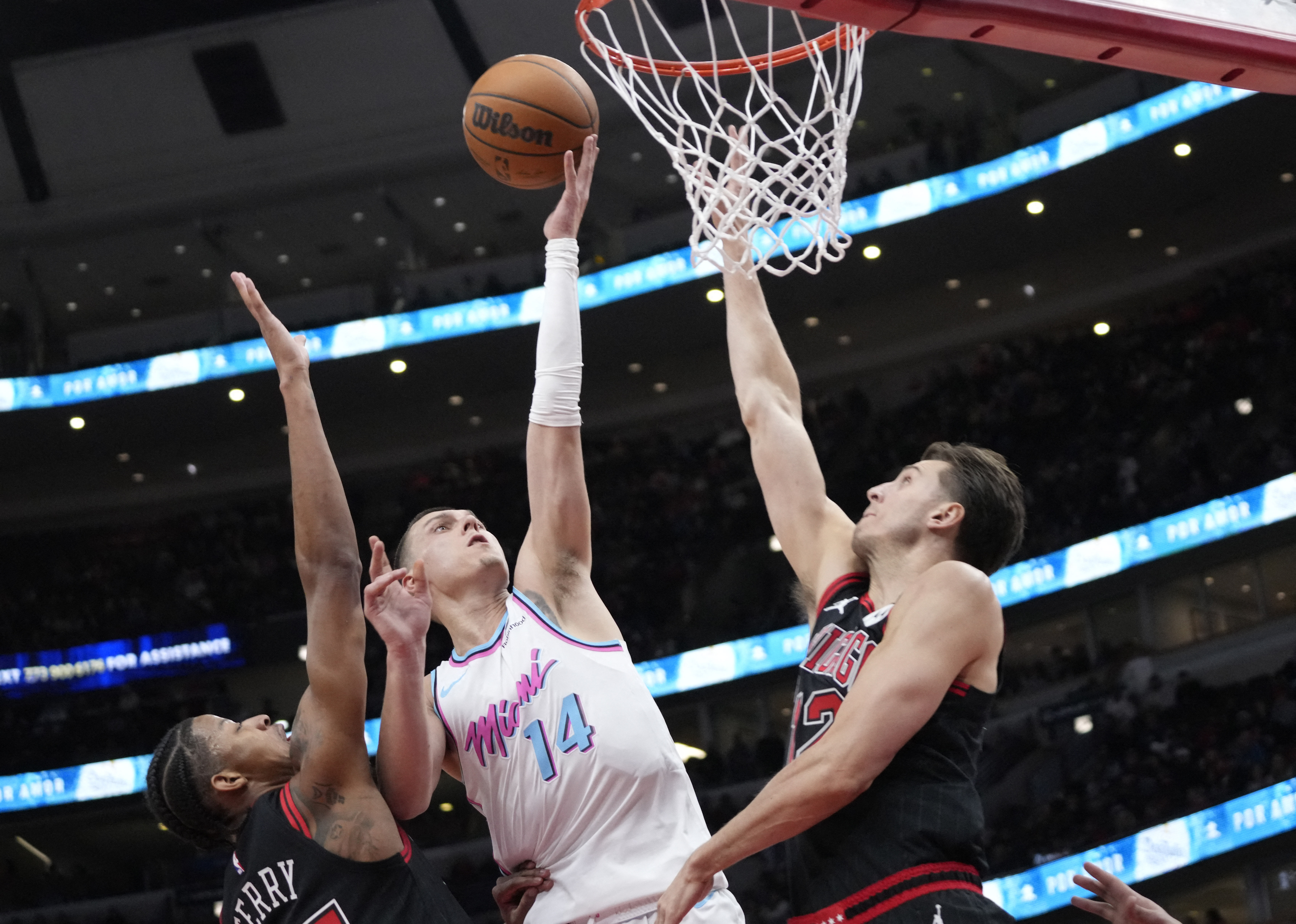 NBA: Miami Heat at Chicago Bulls