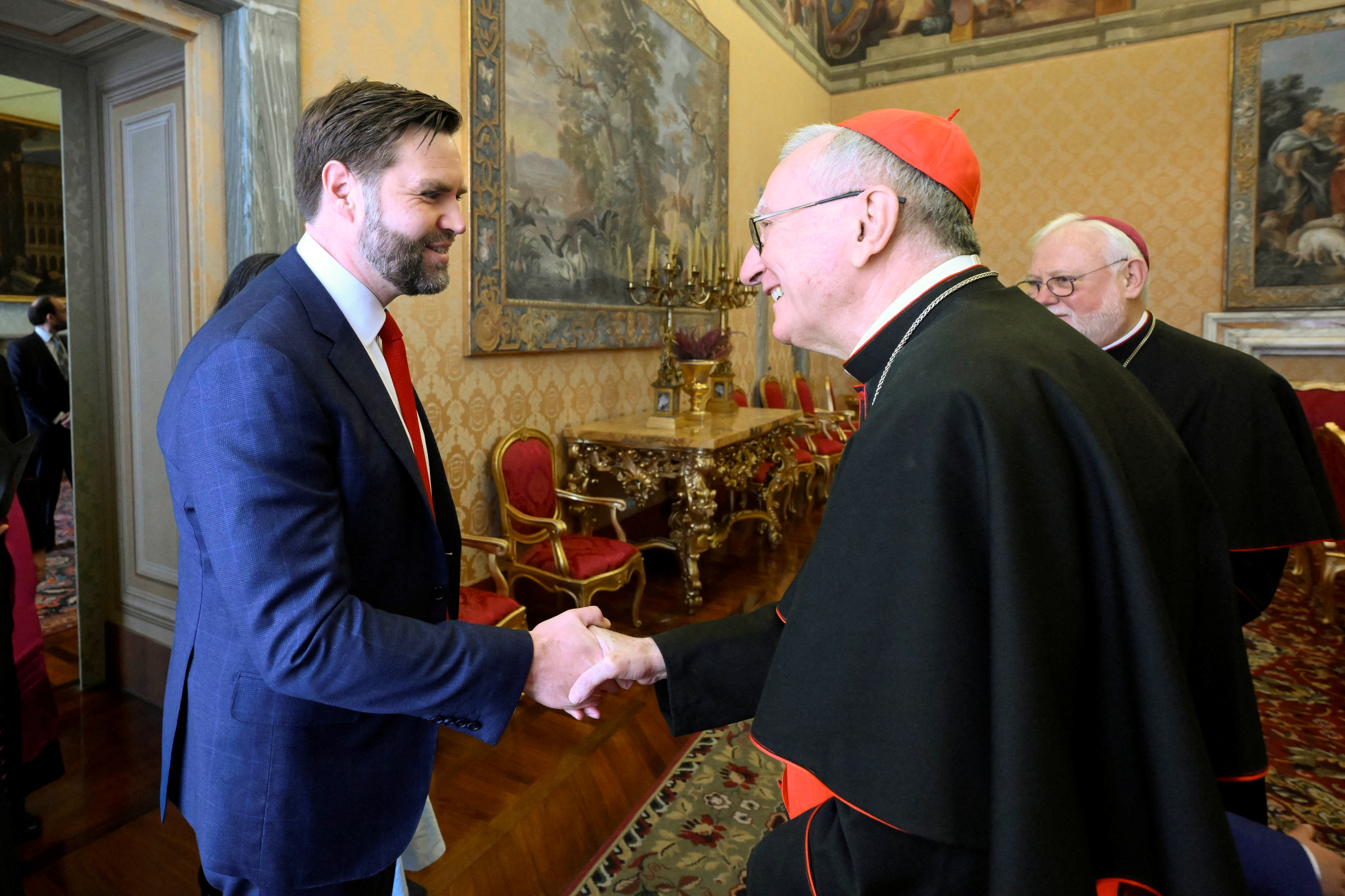 U.S. Vice President Vance visits the Vatican