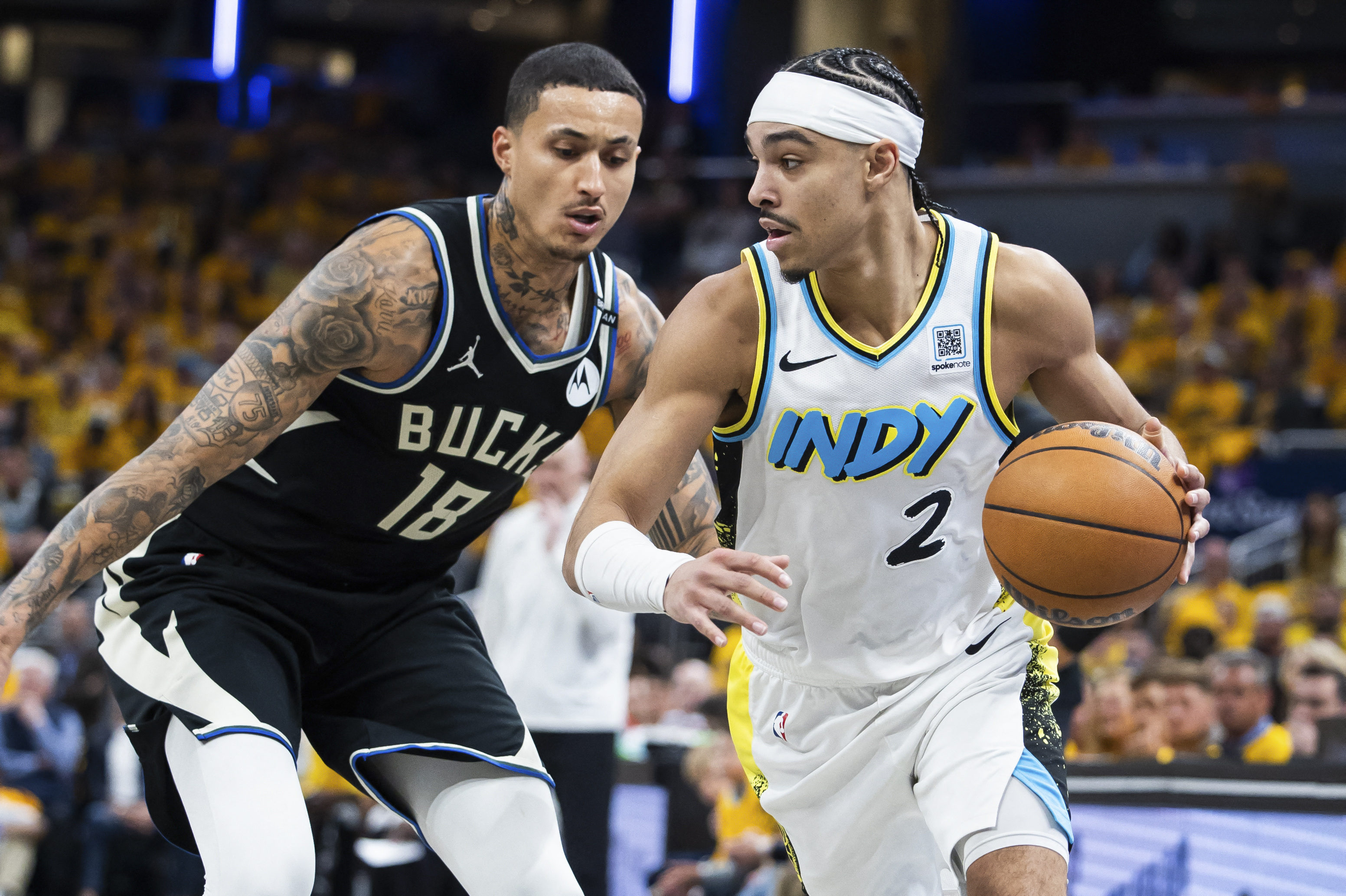 NBA: Playoffs-Milwaukee Bucks at Indiana Pacers