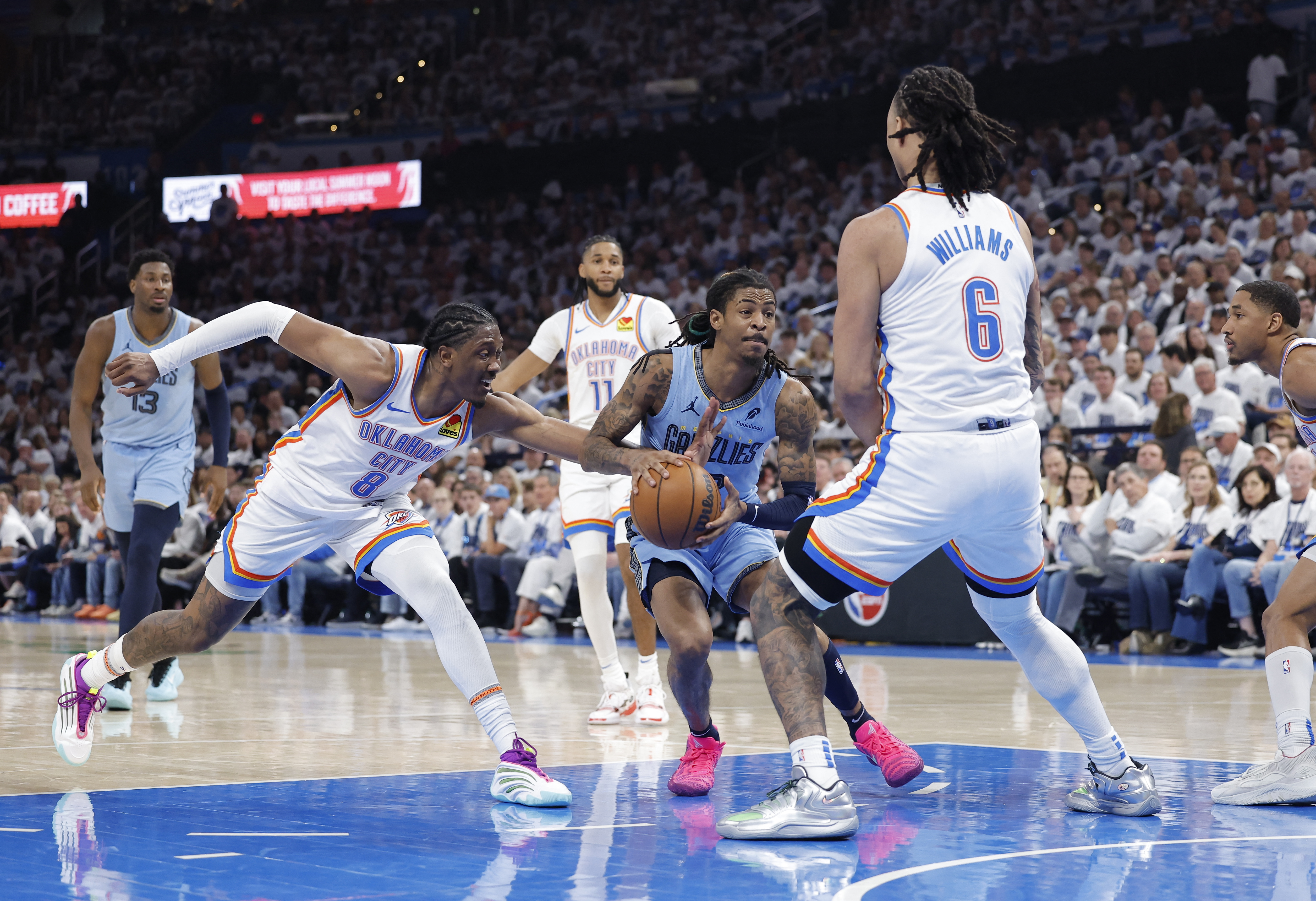NBA: Playoffs-Memphis Grizzlies at Oklahoma City Thunder