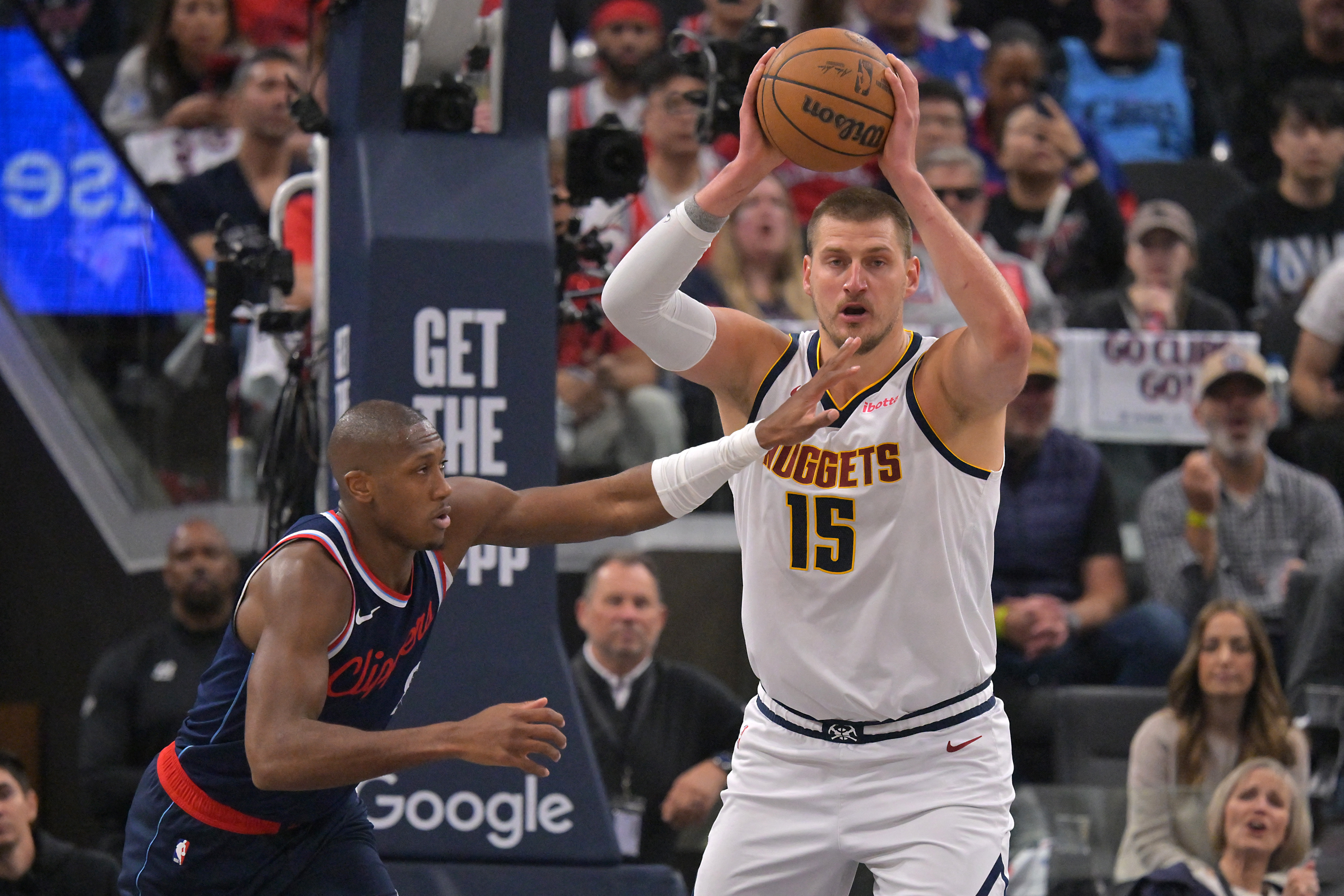 NBA: Playoffs-Denver Nuggets at Los Angeles Clippers
