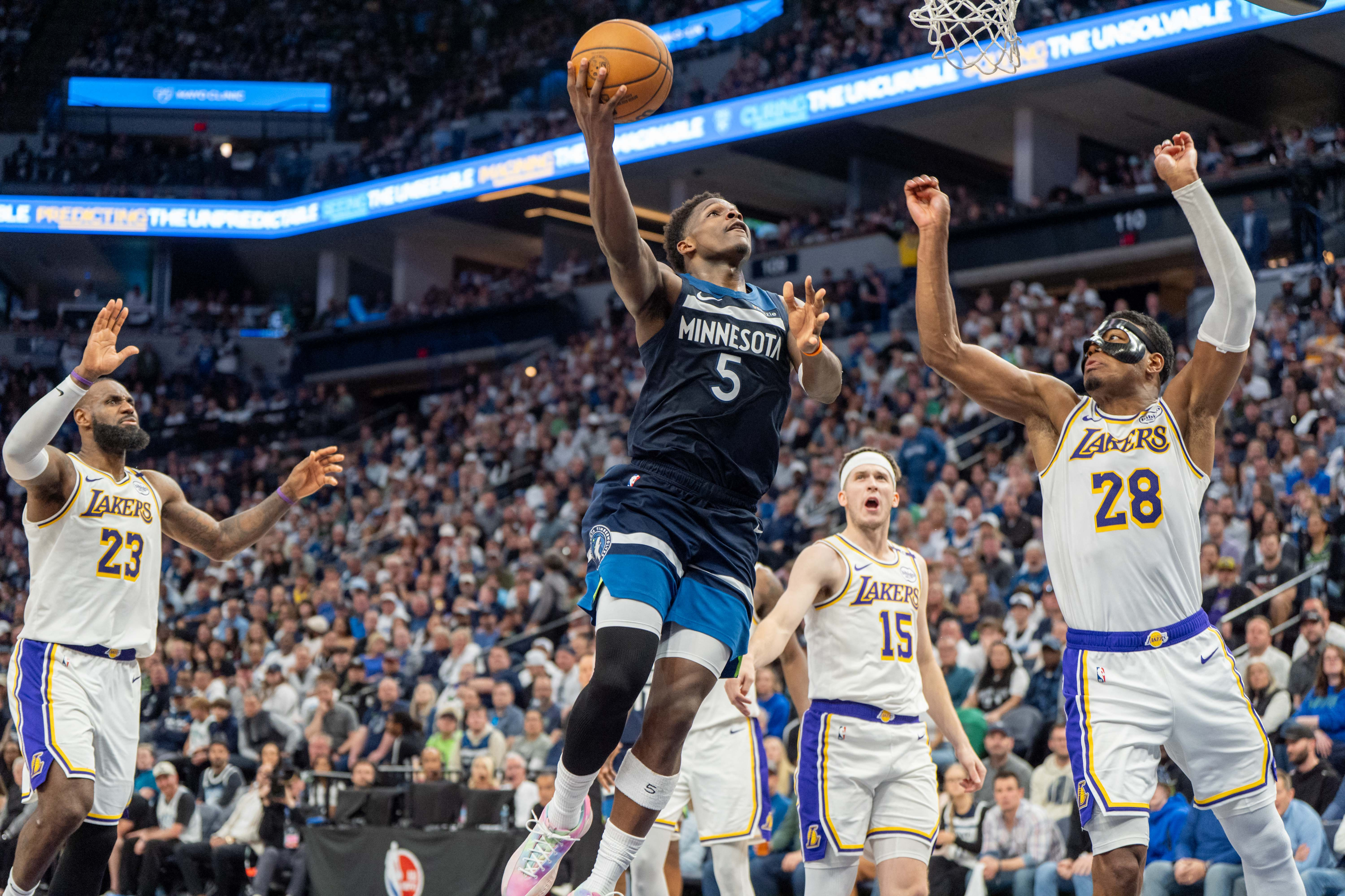 NBA: Playoffs-Los Angeles Lakers at Minnesota Timberwolves