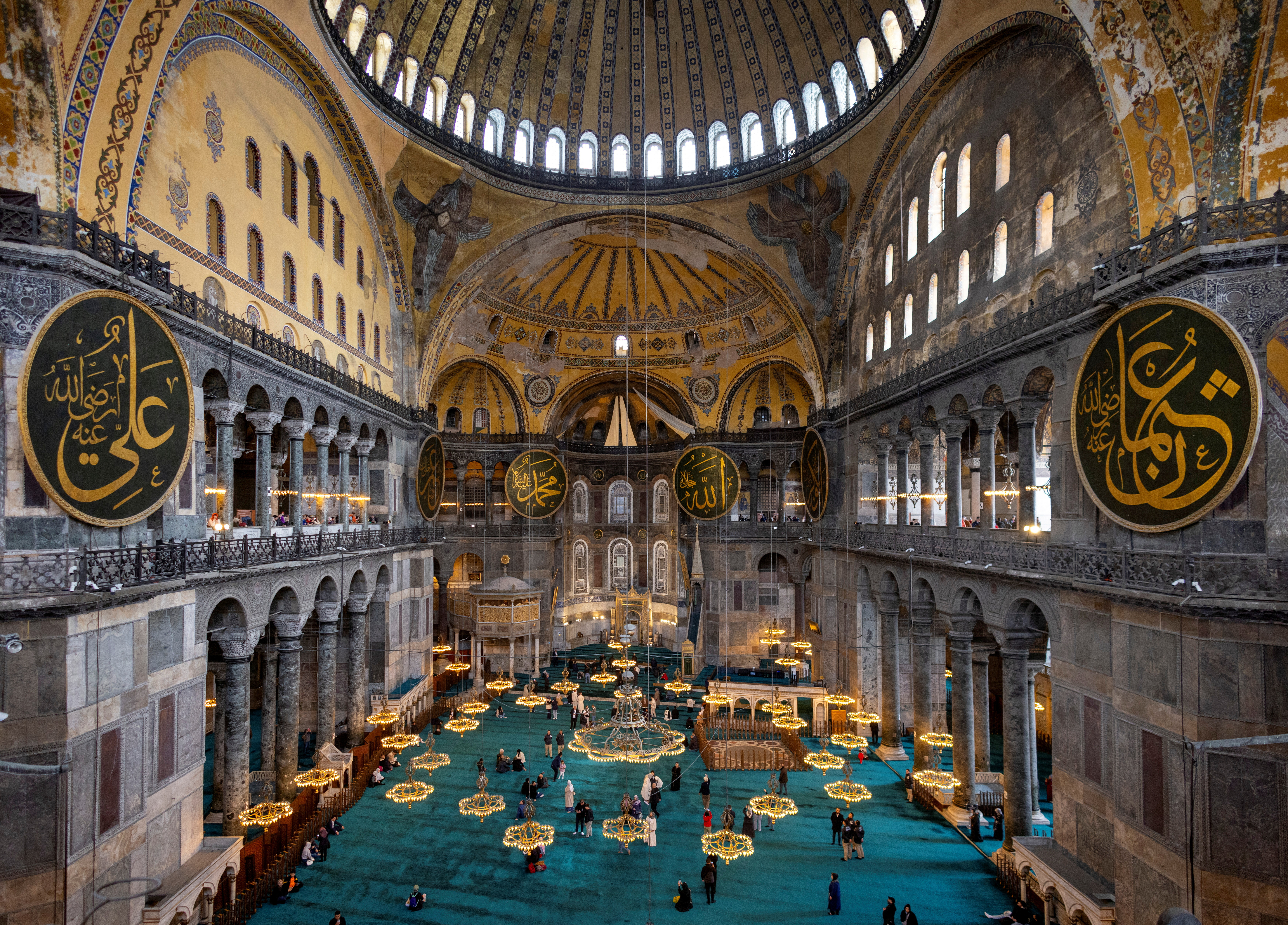 Turkey to begin restoration work on dome of Hagia Sophia in Istanbul