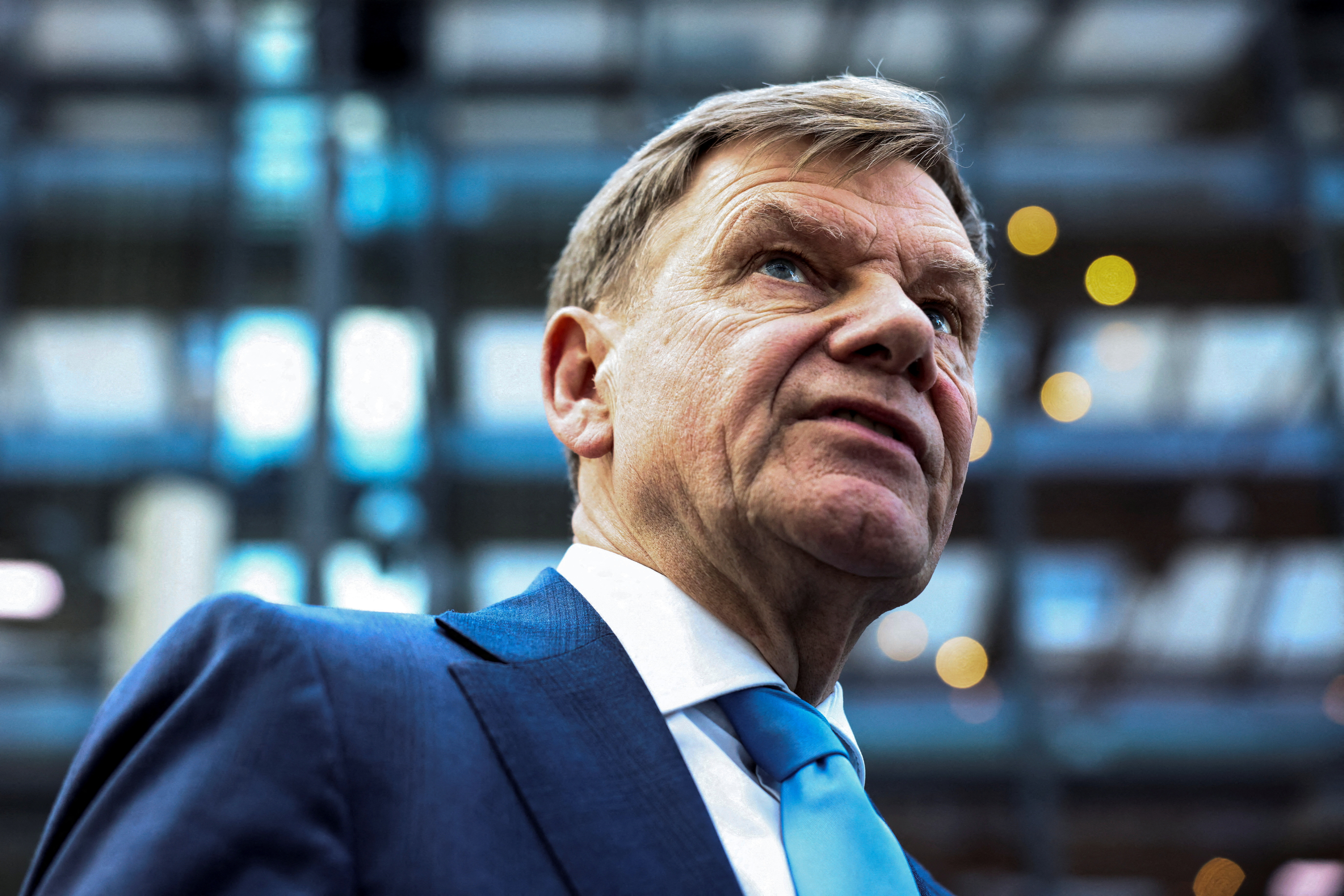 Christian Democratic Union (CDU) party conference to formally sign off on a coalition agreement reached with the Social Democrats, in Berlin