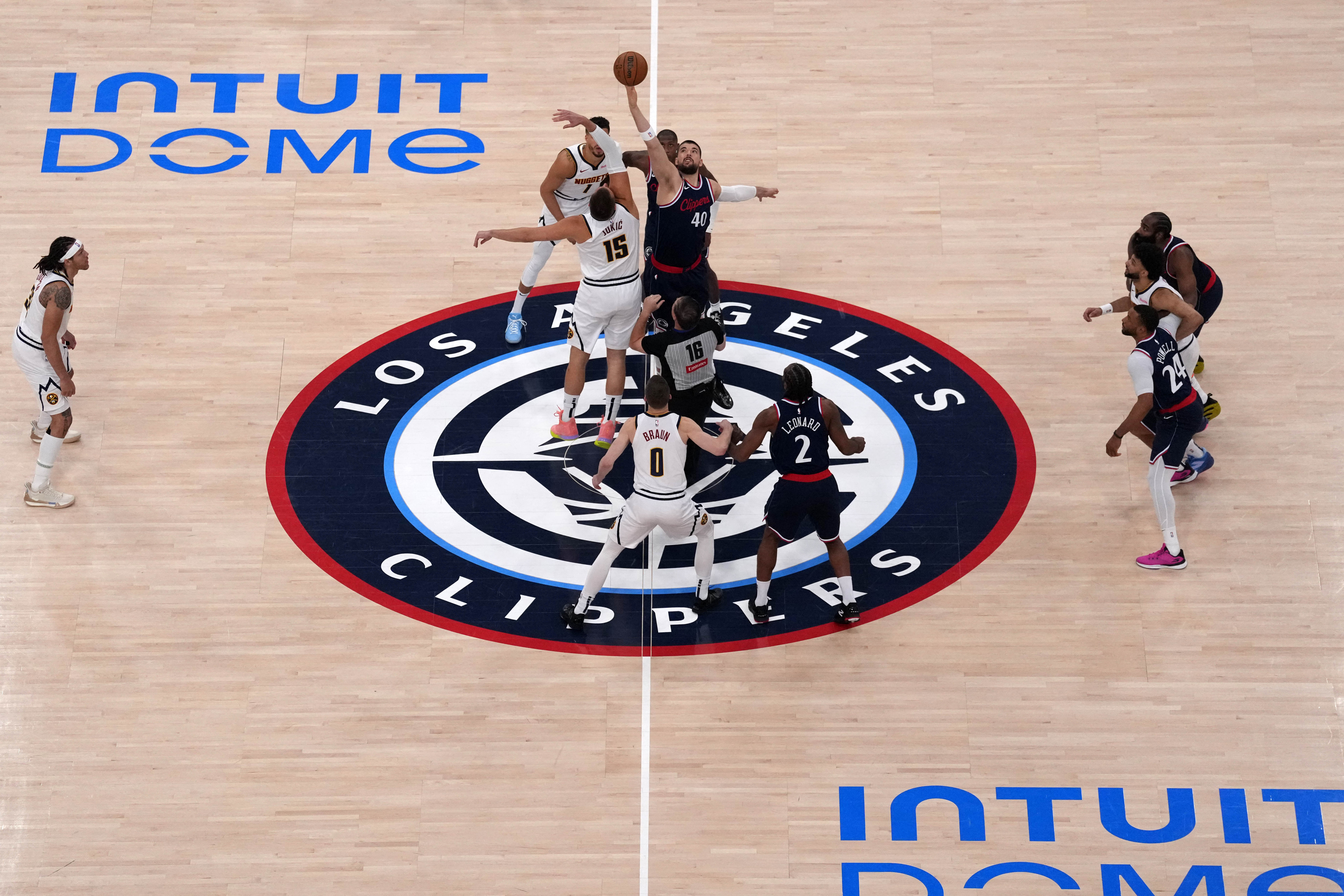 NBA: Playoffs-Denver Nuggets at Los Angeles Clippers