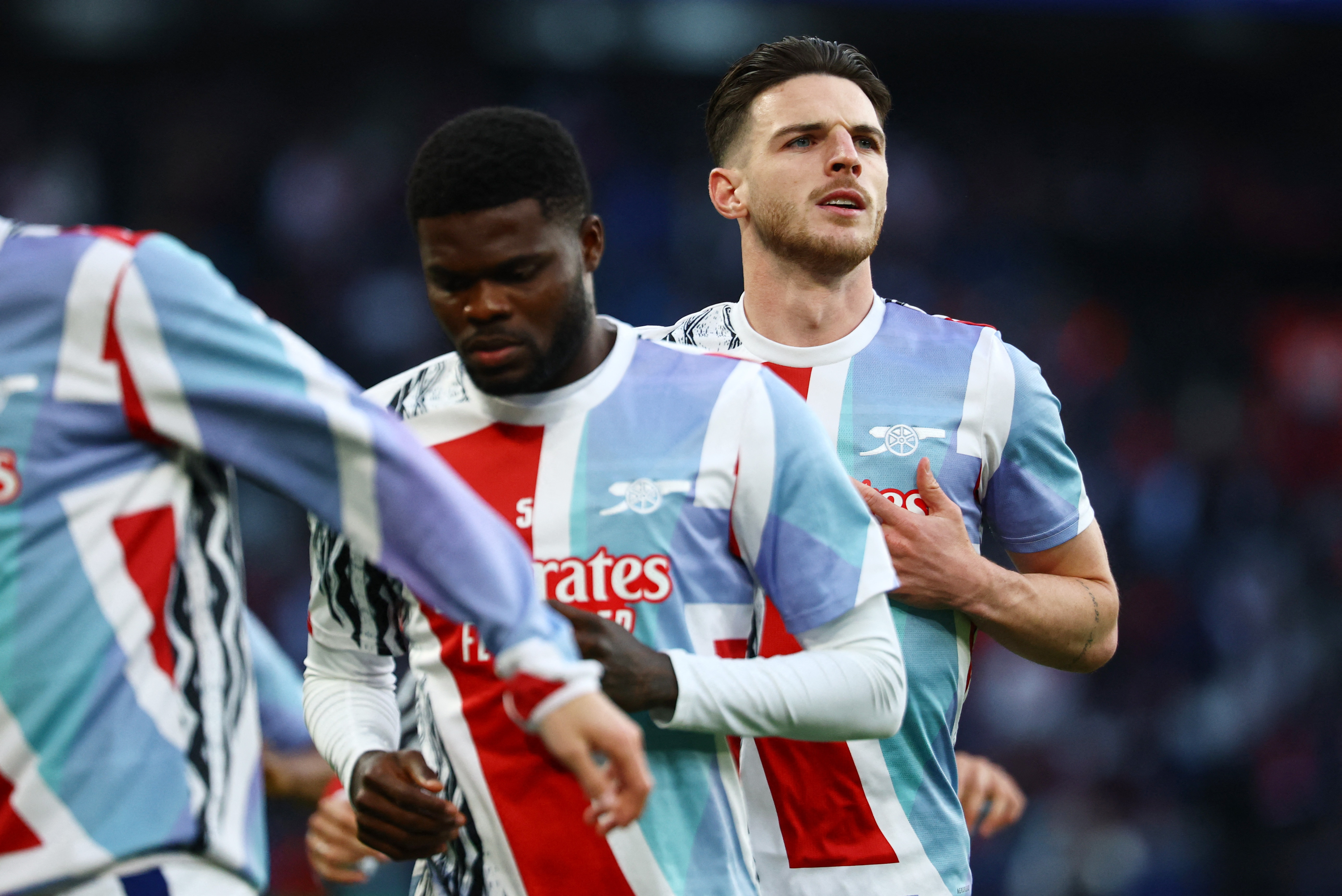 Thomas Partey Declan Rice Arsenal FC Premier league