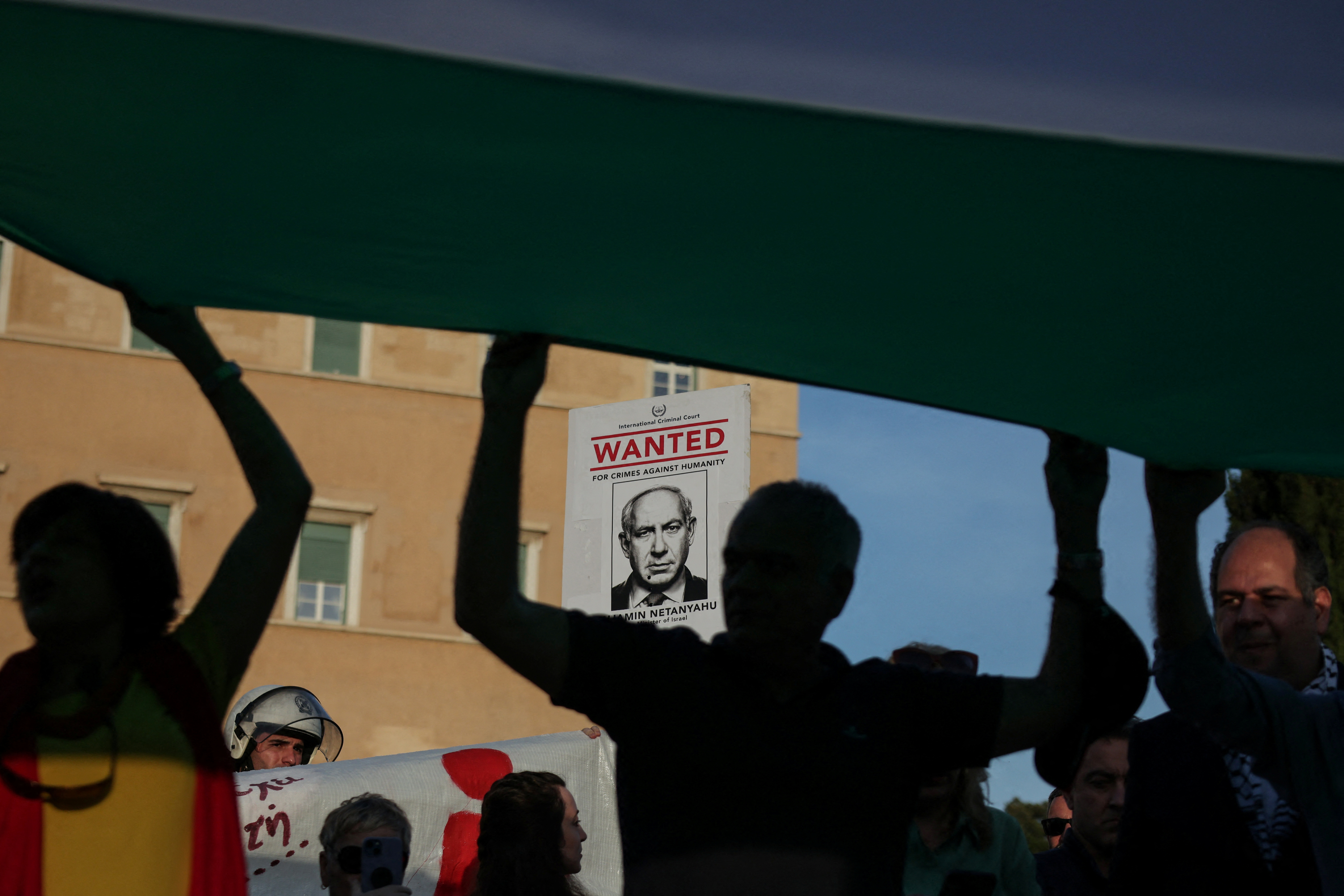 Grčka protest izrael