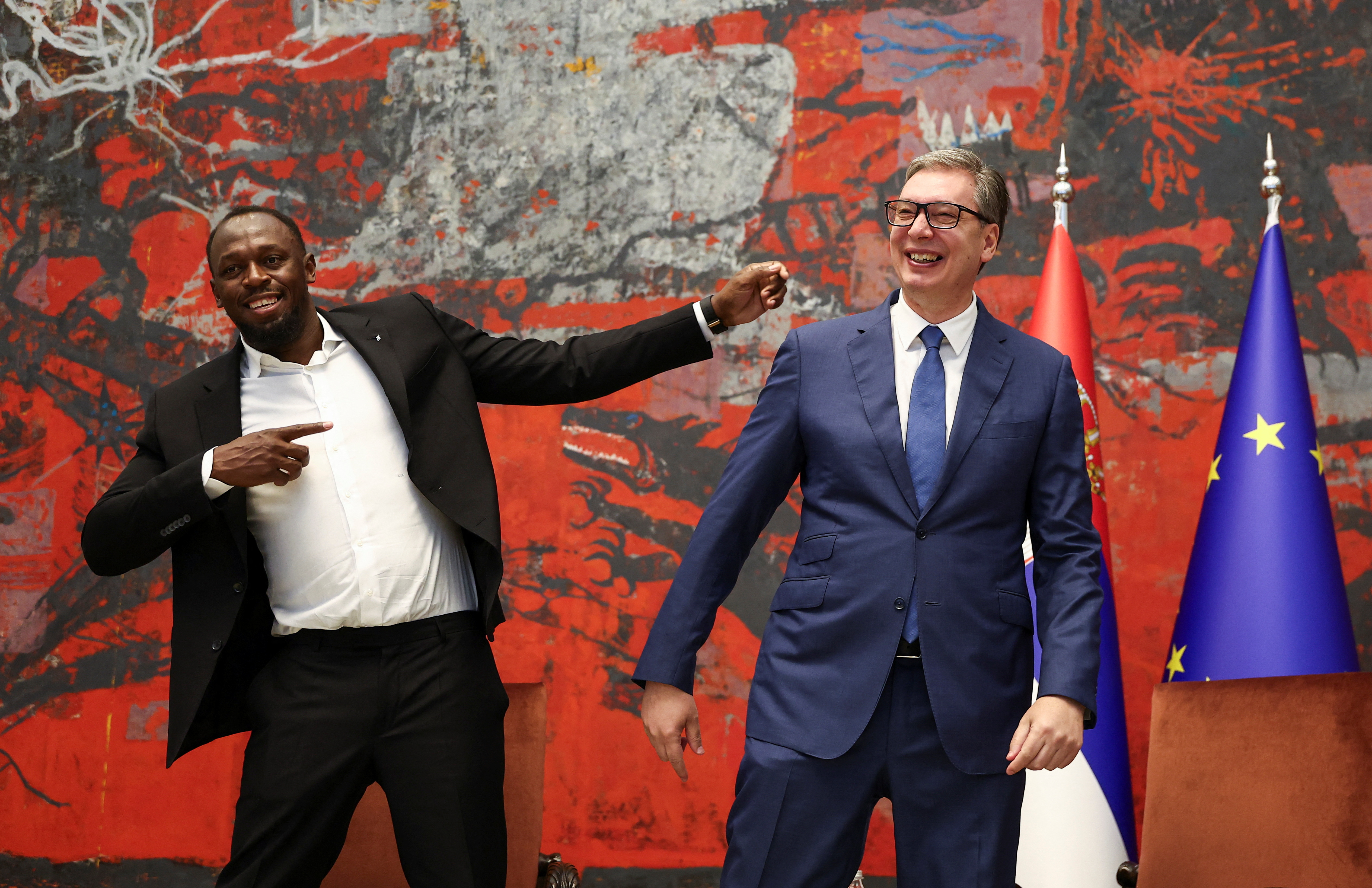 Usain Bolt Aleksandar Vučić