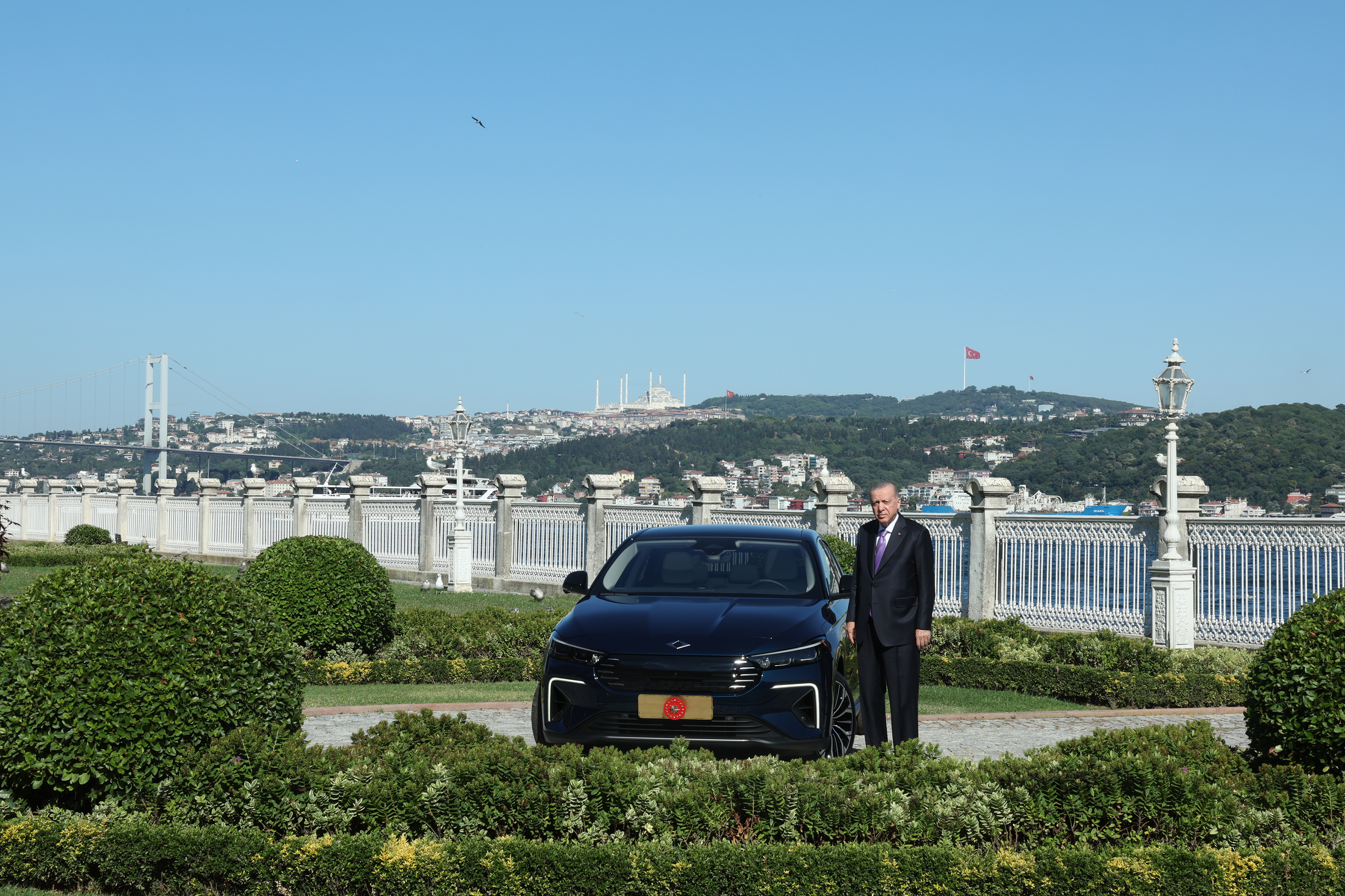 Erdogan testirao novi model turskog automobila TOGG