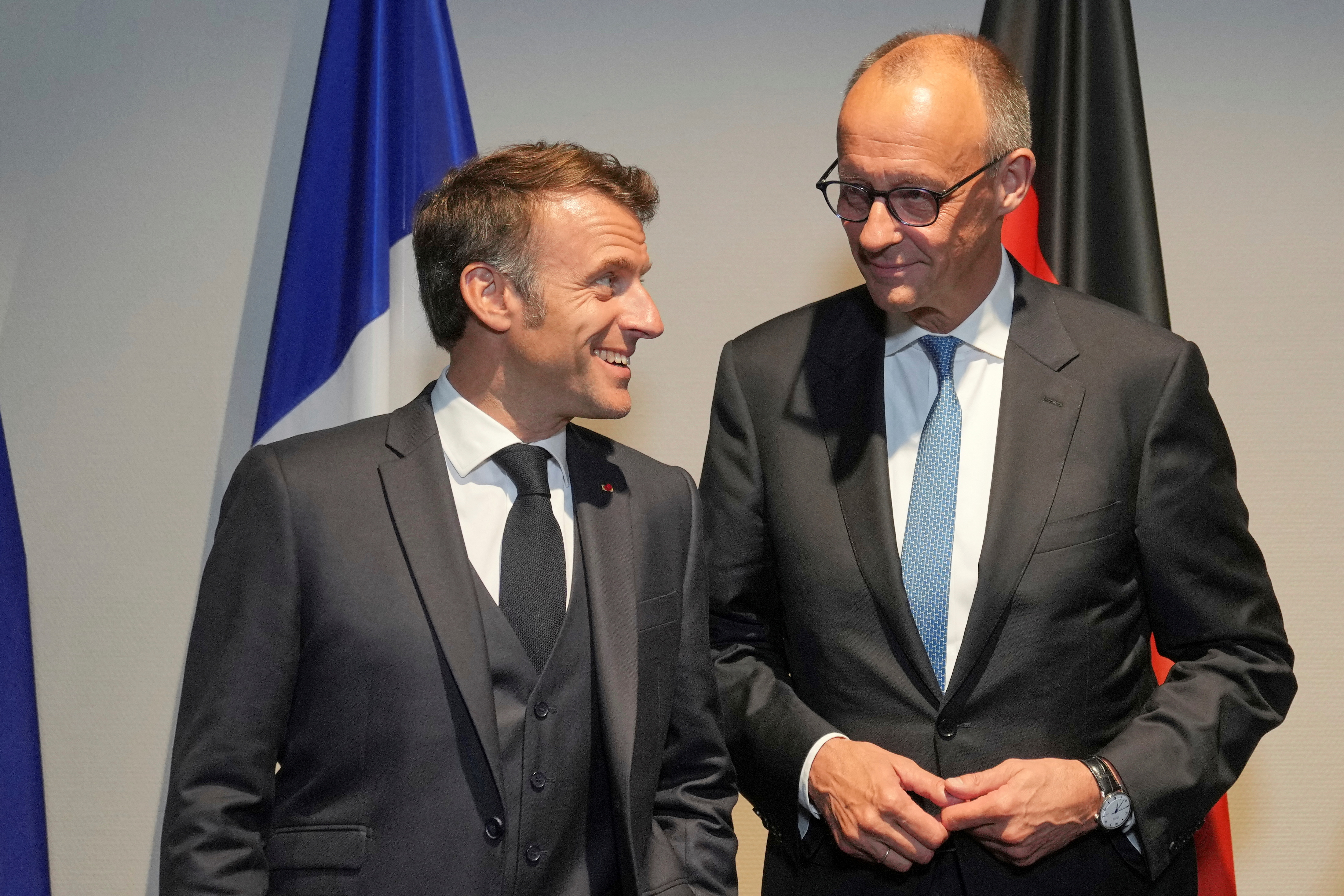 Emmanuel Macron Friedrich Merz