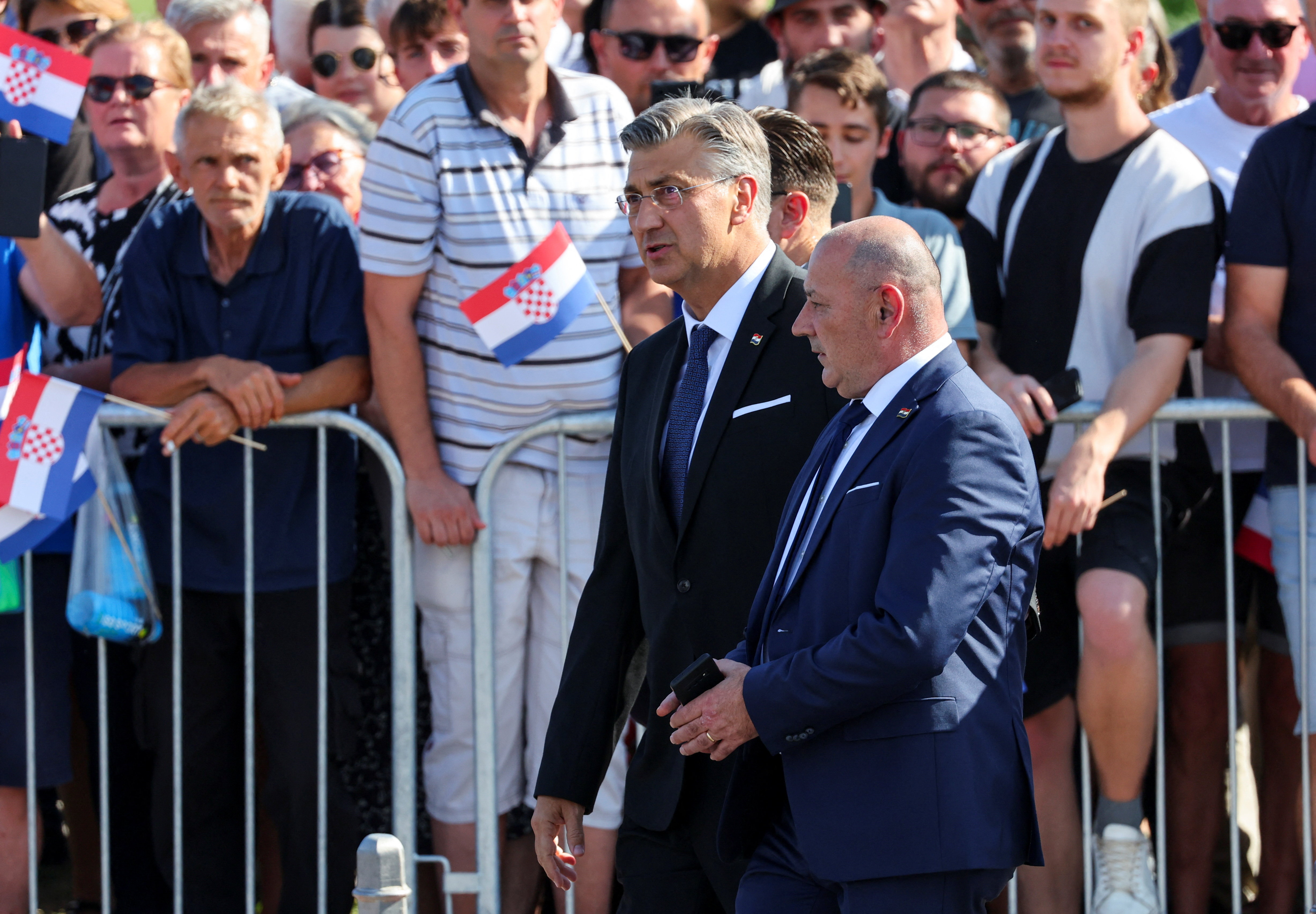 Croatia's Prime Minister Andrej Plenkovic