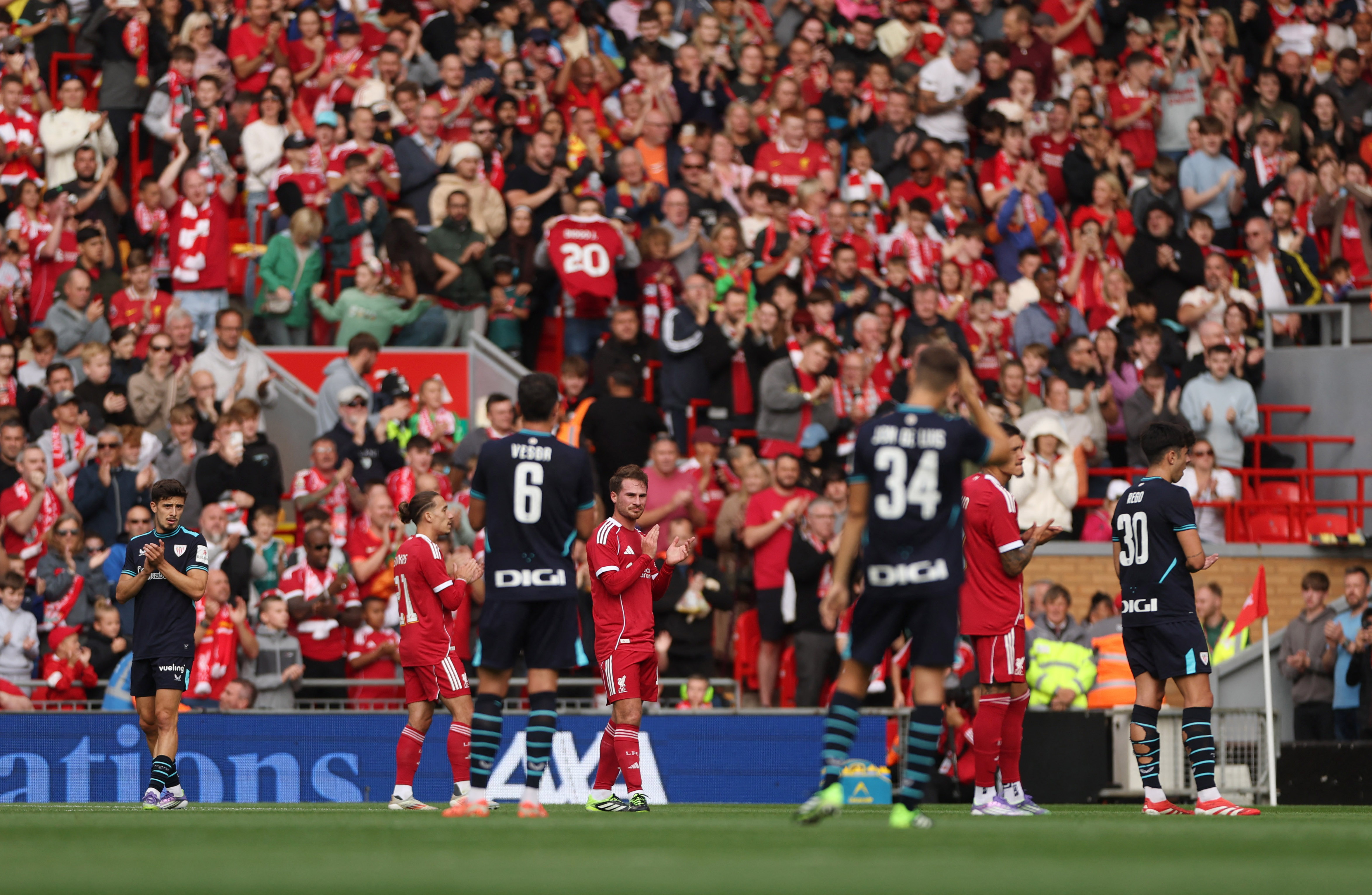 Soccer Football - Friendly - Liverpool v Athletic Bilbao - Anfield, Liverpool,