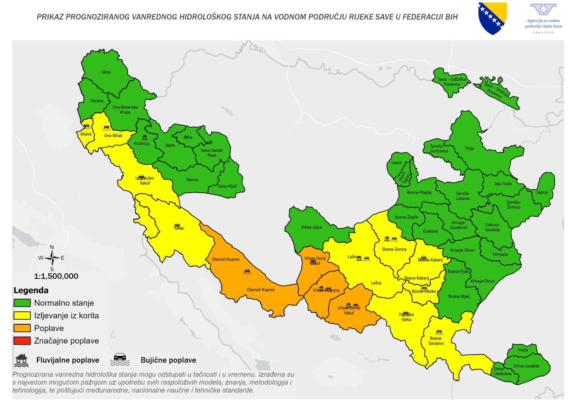 thumbnail_Karta koja prikazuje područje vanrednog hidrološkog stanja_10.09.-12.09.