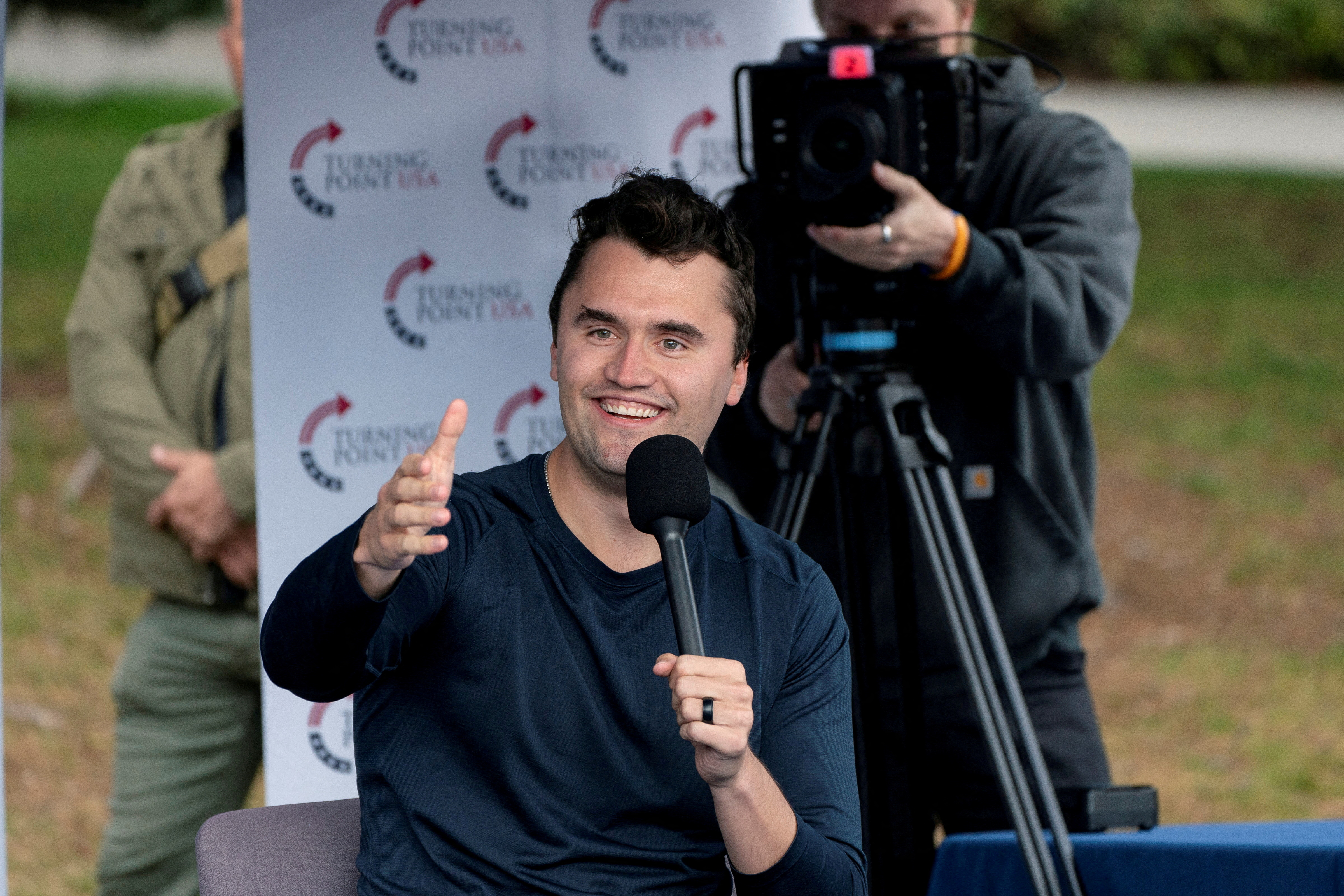 FILE PHOTO: Turning Point USA founder and conservative commentator Charlie Kirk