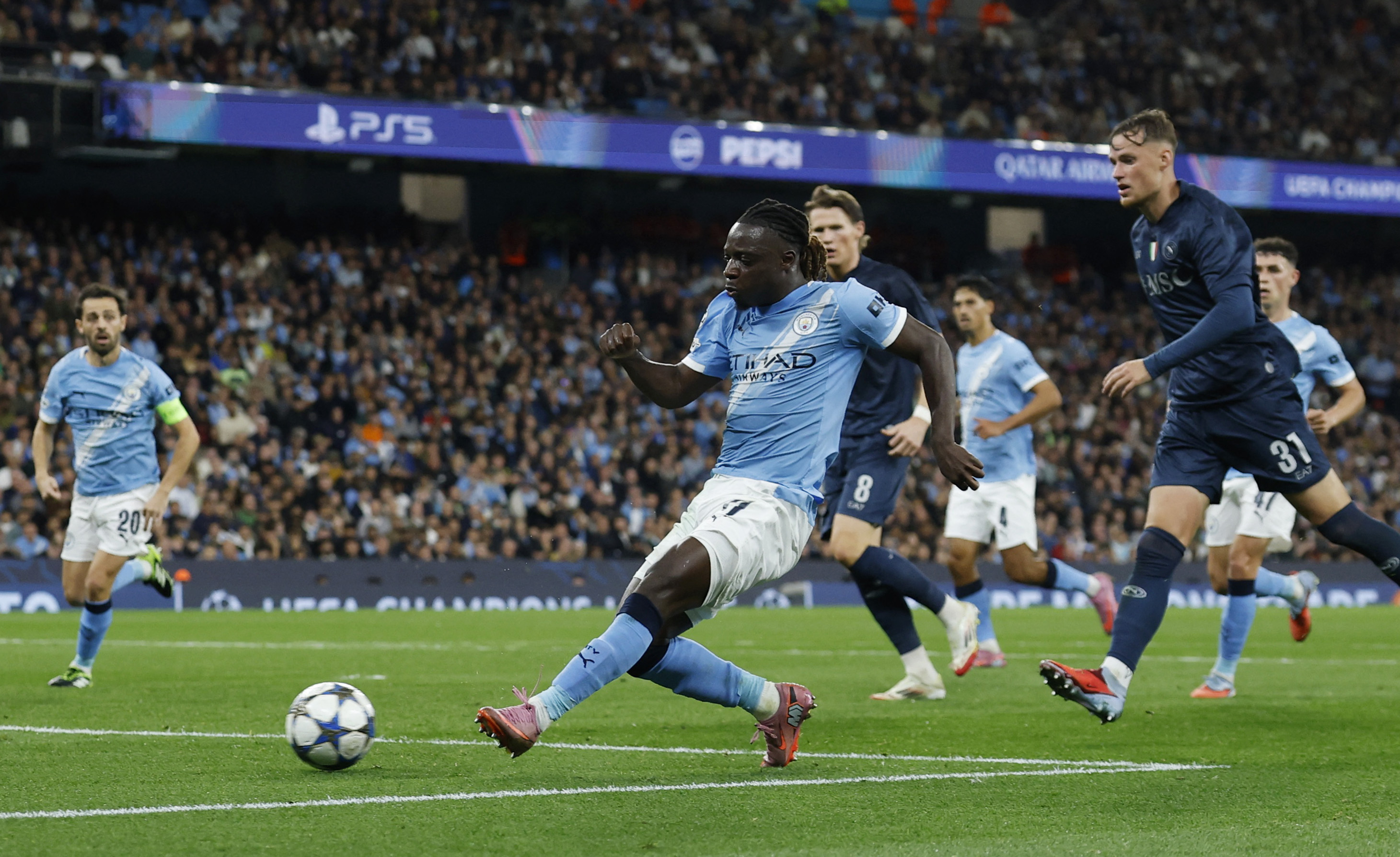 Soccer Football - UEFA Champions League - Manchester City v Napoli -