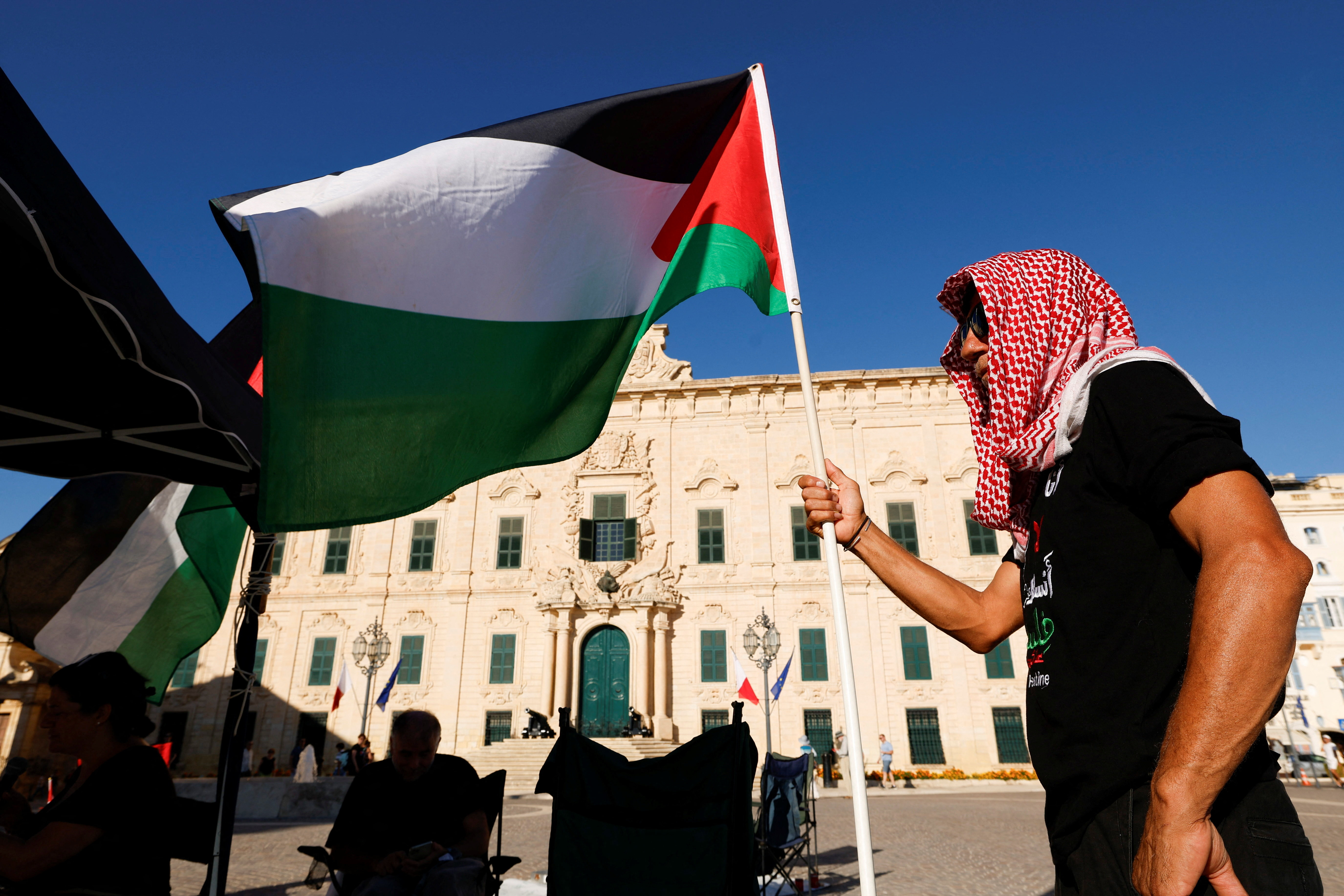 Activists hold a two-day protest vigil in solidarity with the victims