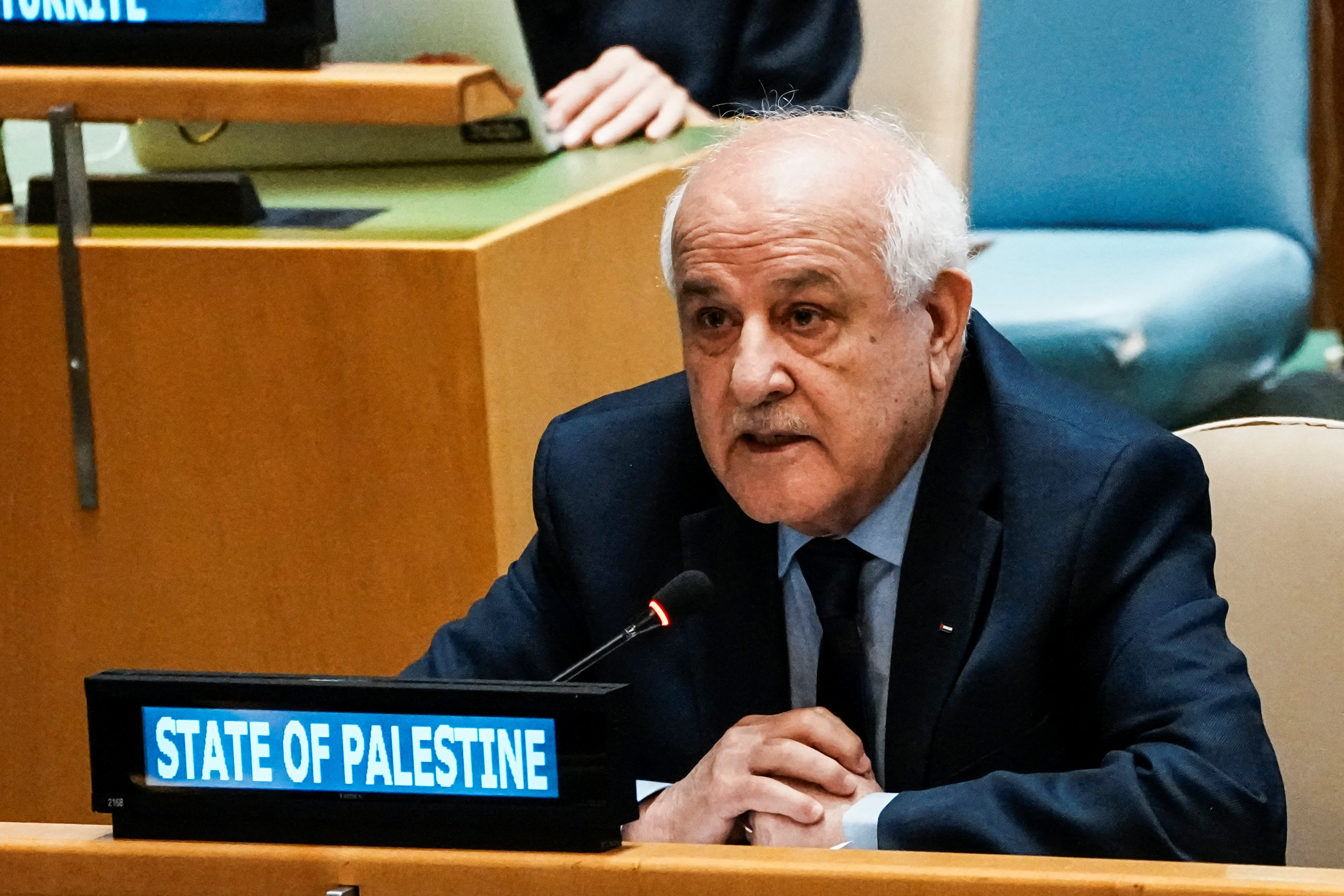 Riyad H. Mansour, Palestinian Permanent Observer to the United Nations