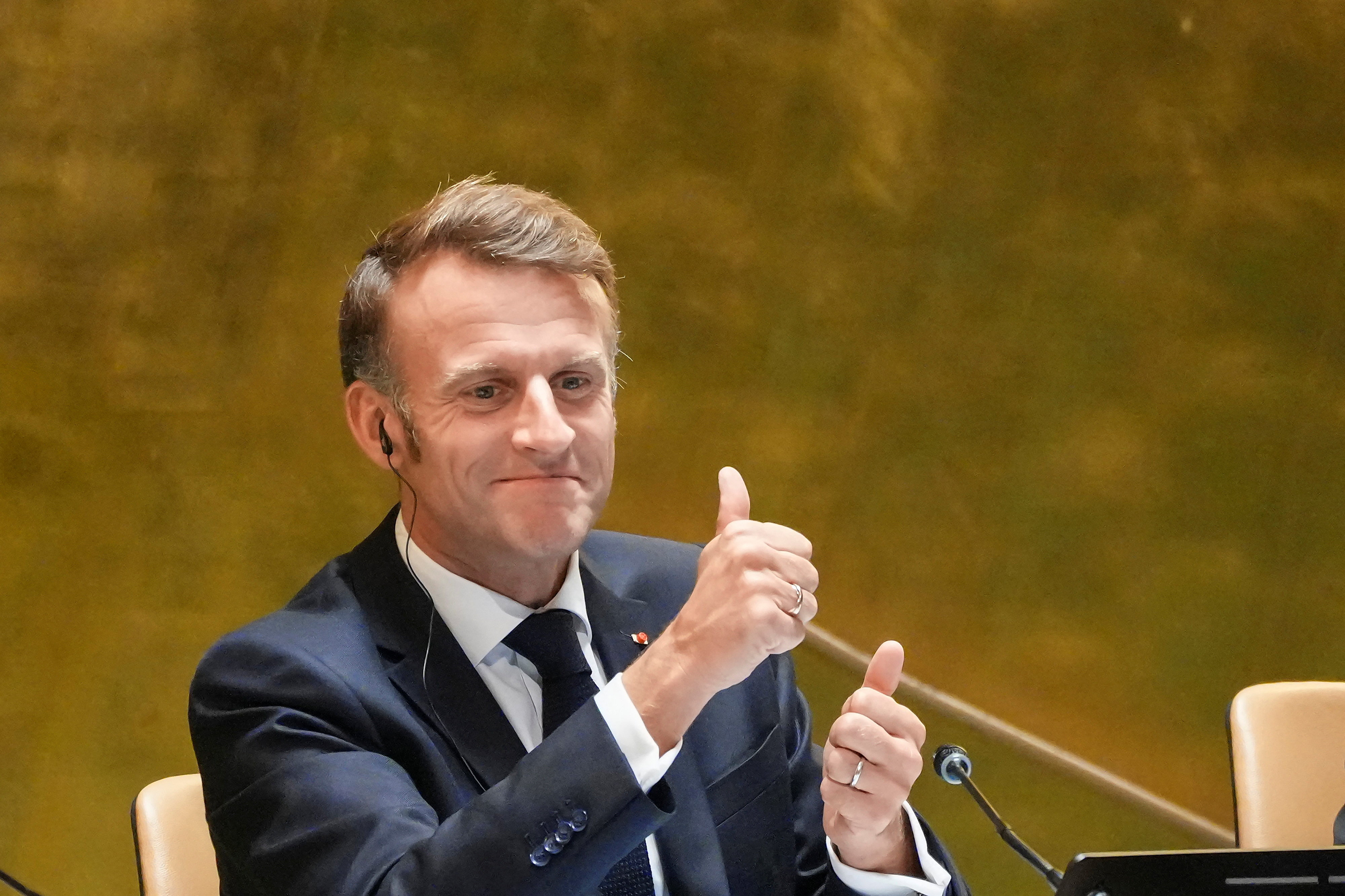 French President Emmanuel Macron