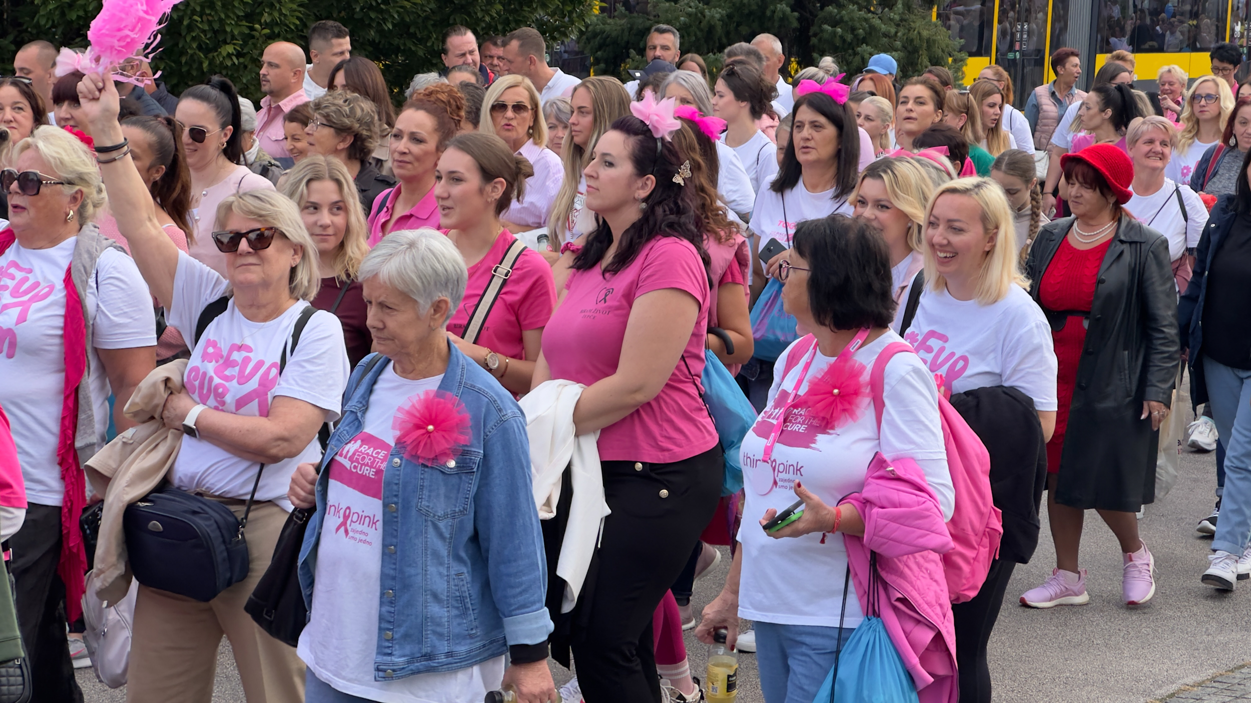 U glavnom gradu Bosne i Hercegovine u subotu je održana manifestacija "Race for the Cure"