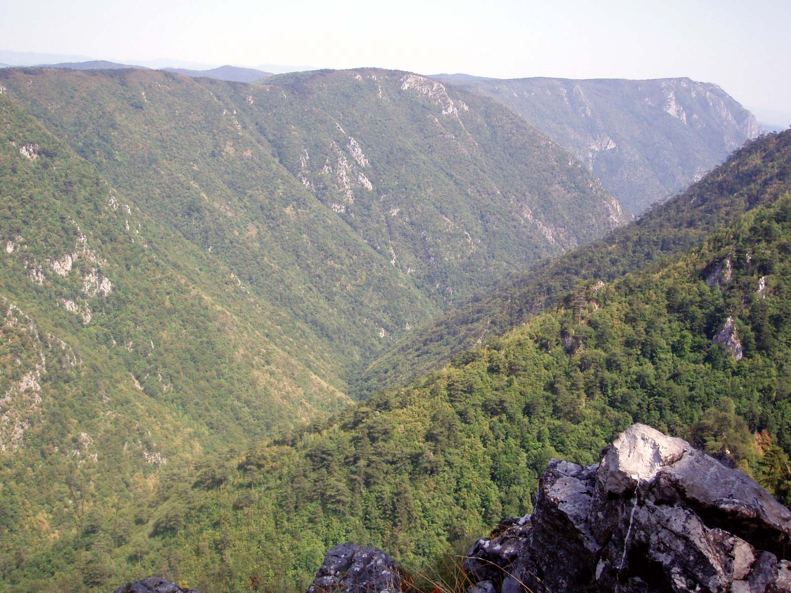 Sa puta u Luku, kanjon Crnog potoka sto se ulijeva u Drinu.jpg