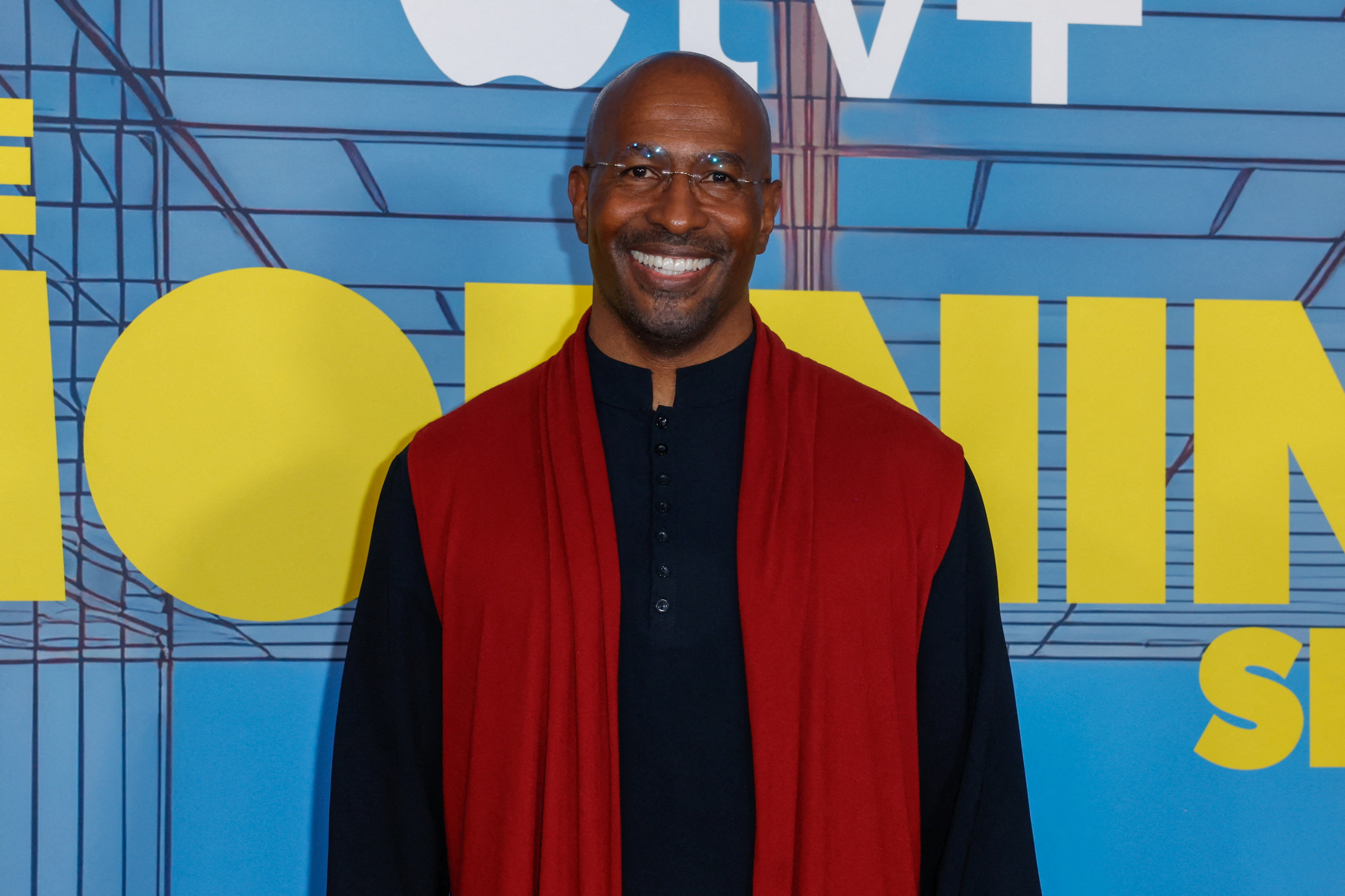Van Jones attends the premiere of the fourth season of the TV show "The Morning Show" in New York City, U.S., September 9, 2025. REUTERS/Kylie Cooper