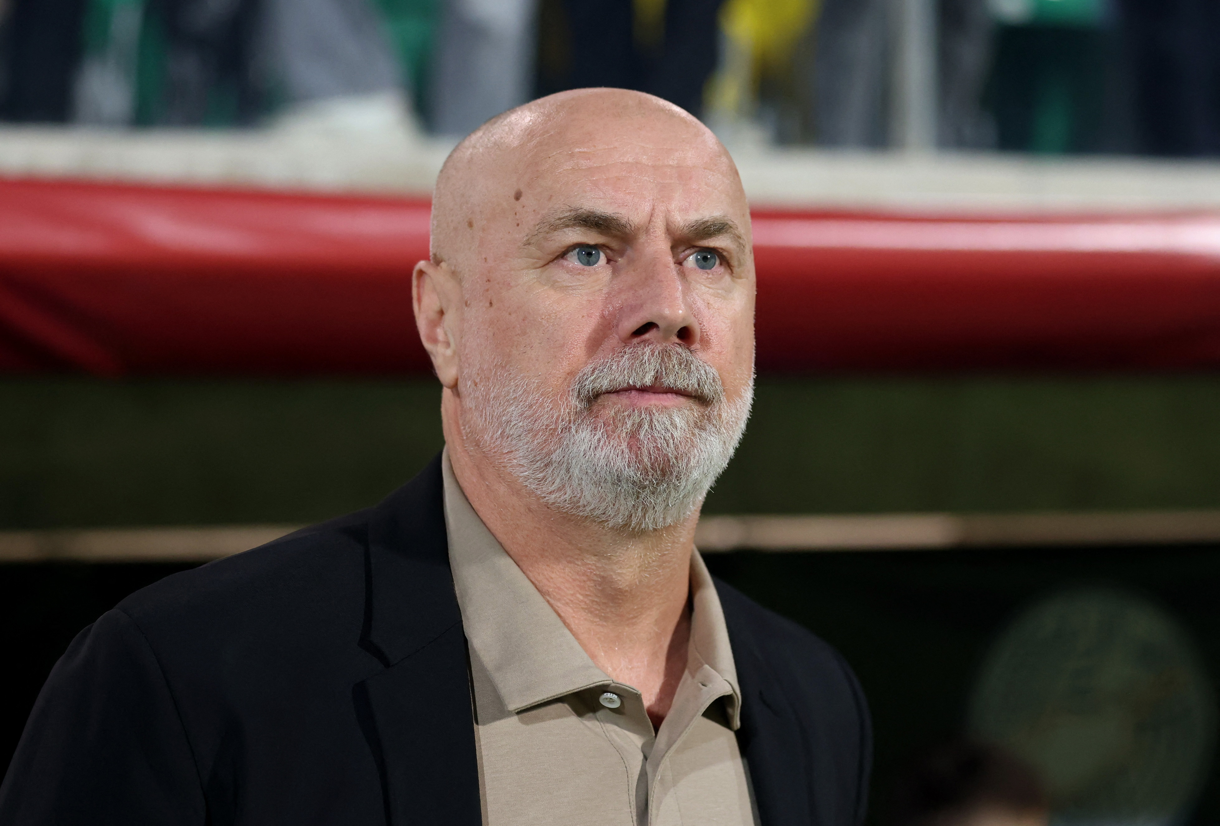 Soccer Football - FIFA World Cup - UEFA Qualifiers - Group H - Cyprus v Bosnia and Herzegovina - AEK Arena, Larnaca, Cyprus - October 9, 2025 Bosnia and Herzegovina coach Sergej Barbarez before the match REUTERS/Yiannis Kourtoglou