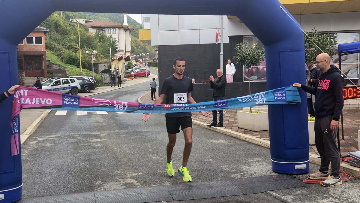 Berin Mušanović iz Sarajeve je pobjednik Pete trka Stazasma Bosne Srebrene