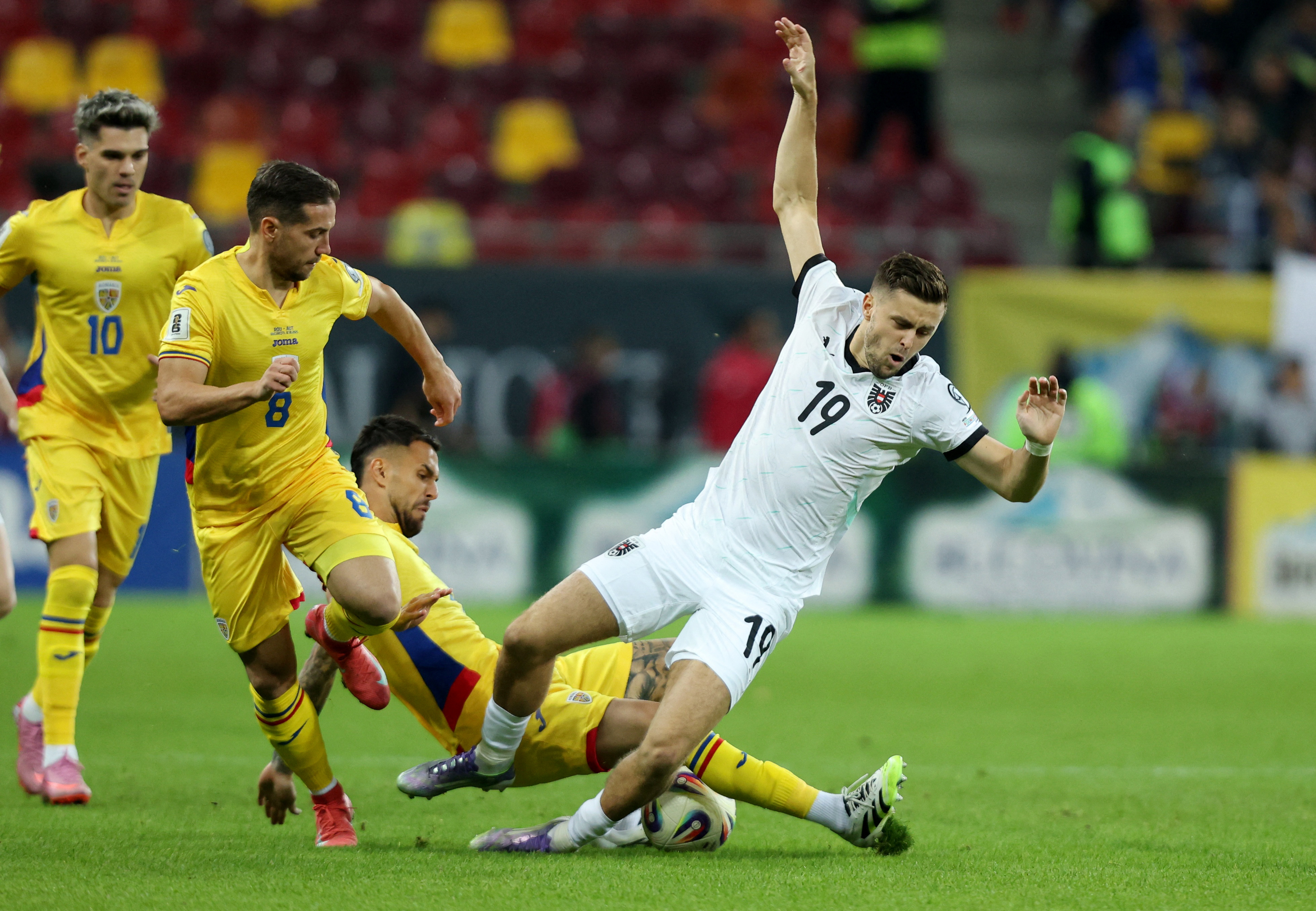 Soccer Football - FIFA World Cup - UEFA Qualifiers - Group H - Romania v Austria -