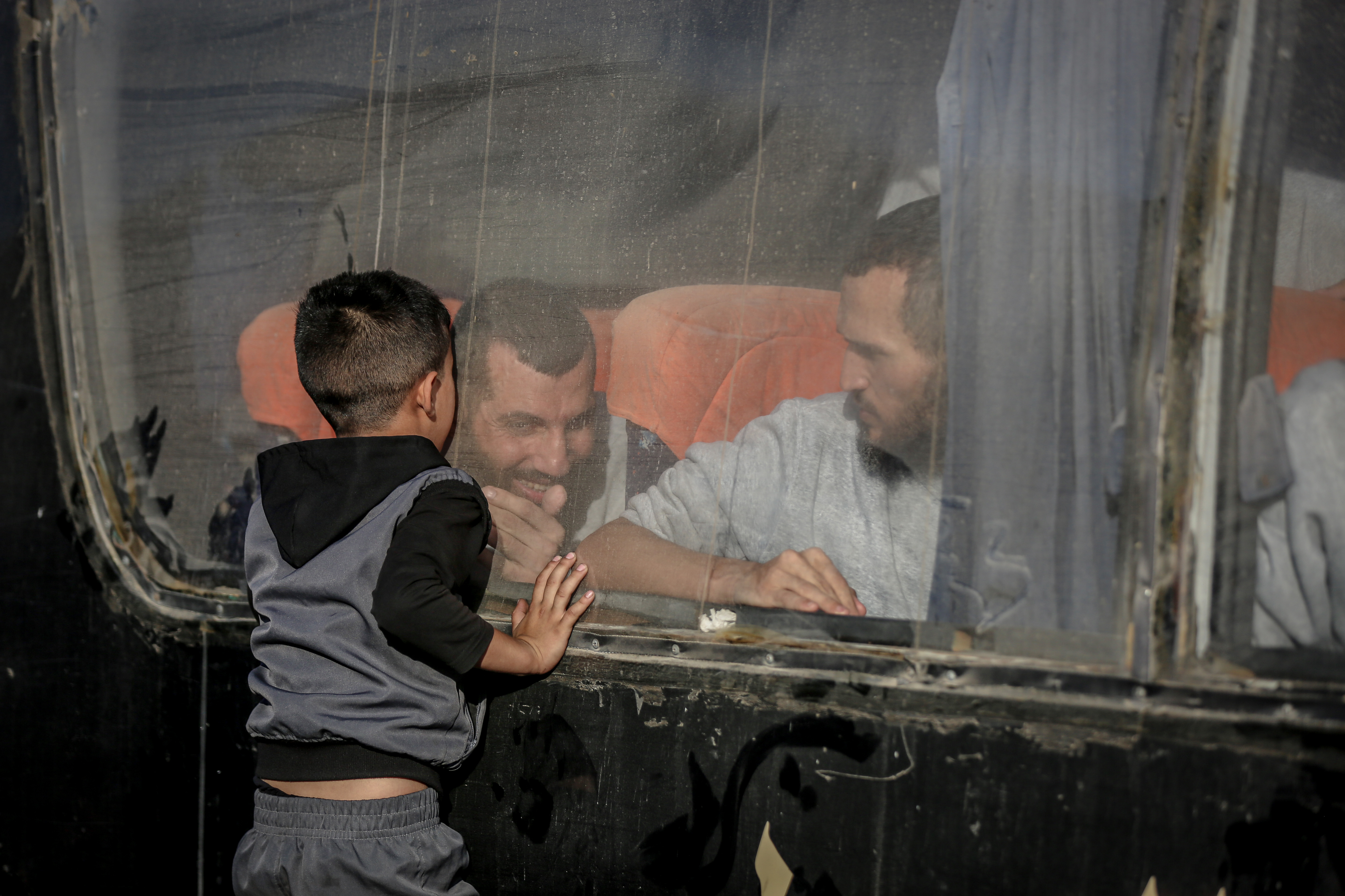 KHAN YOUNIS, GAZA - 13. OKTOBAR 2025.